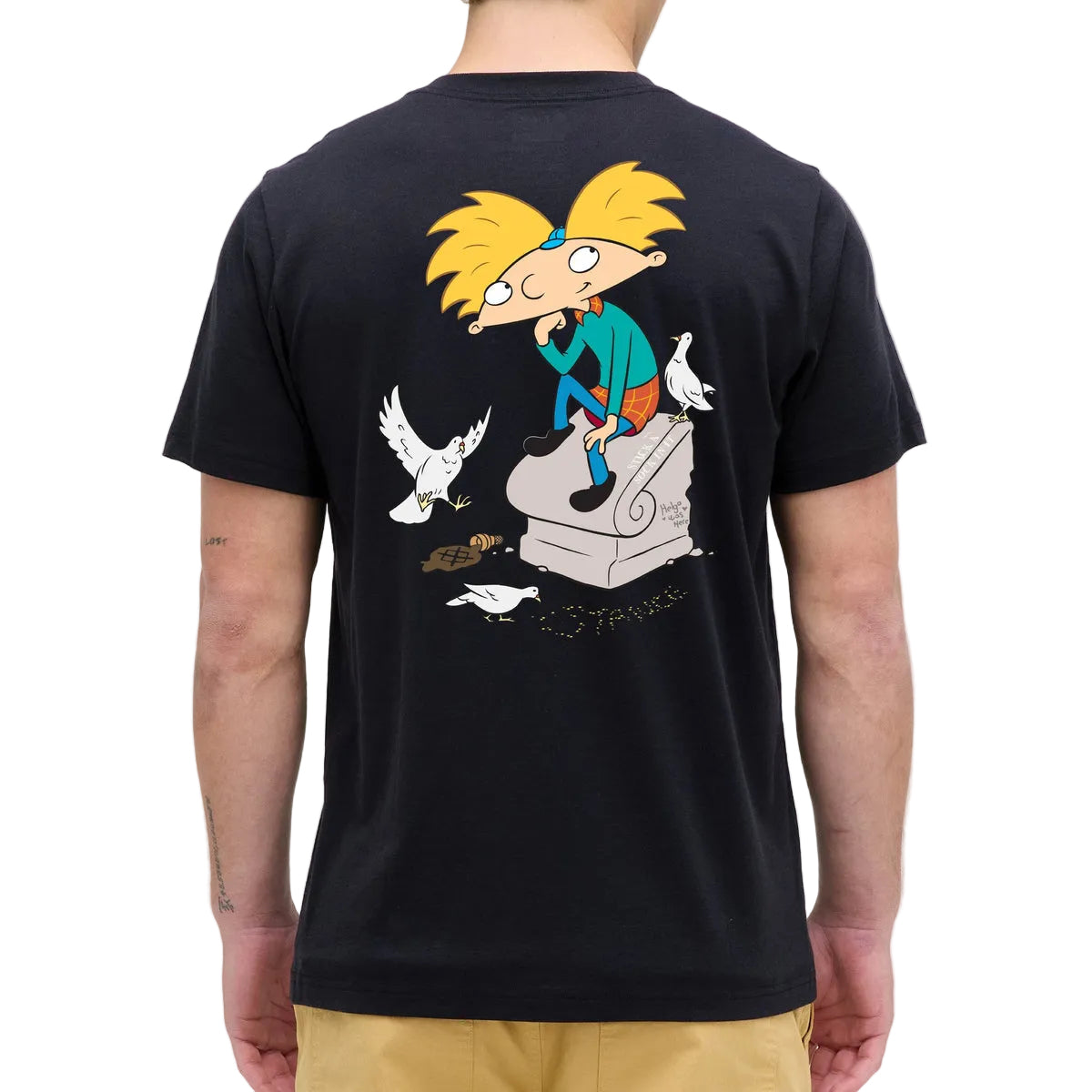 Stance Mens Hey Arnold Stoop Ss Tee Black – The Store