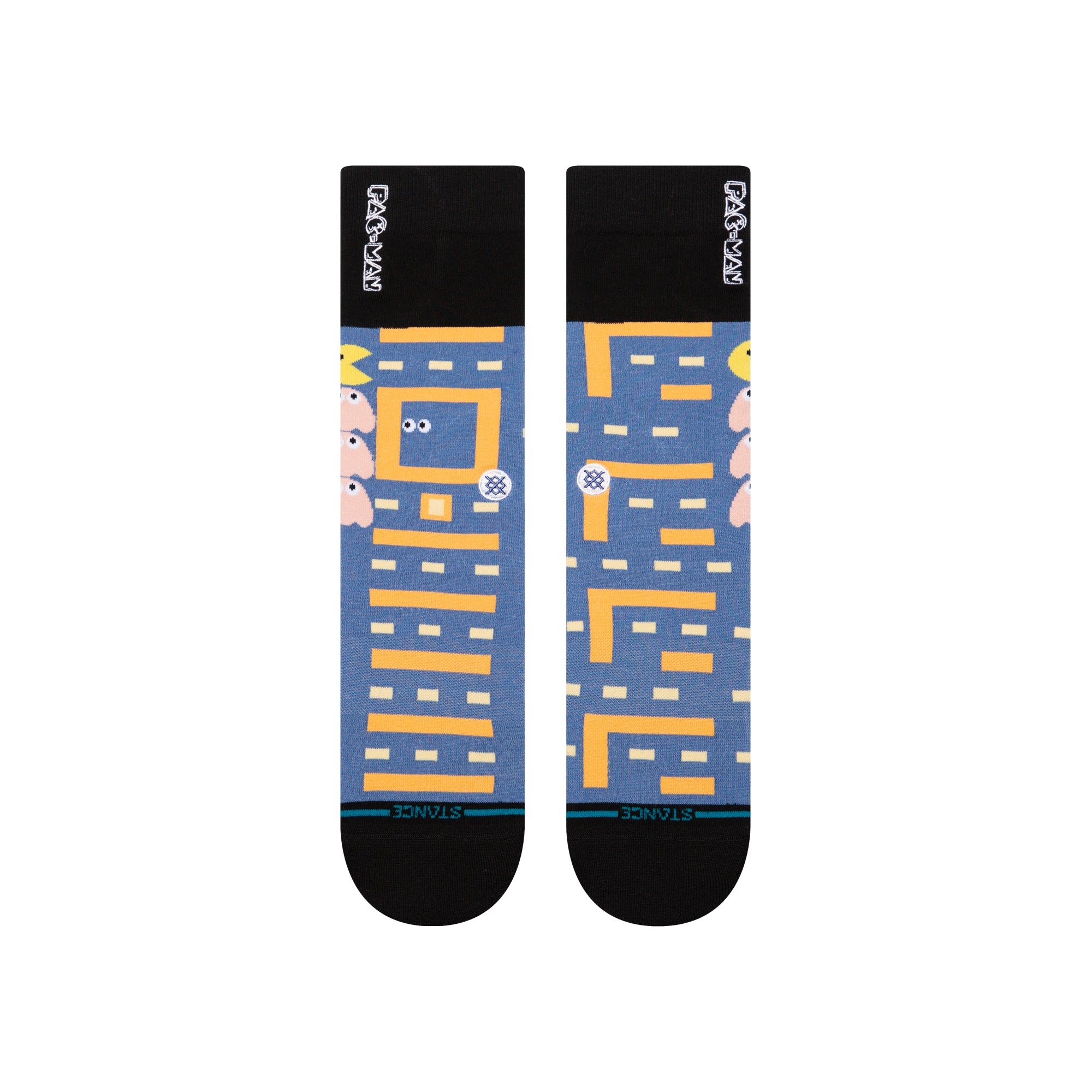 Stance Unisex Pac Man Power Pellet Crew Socks Blue