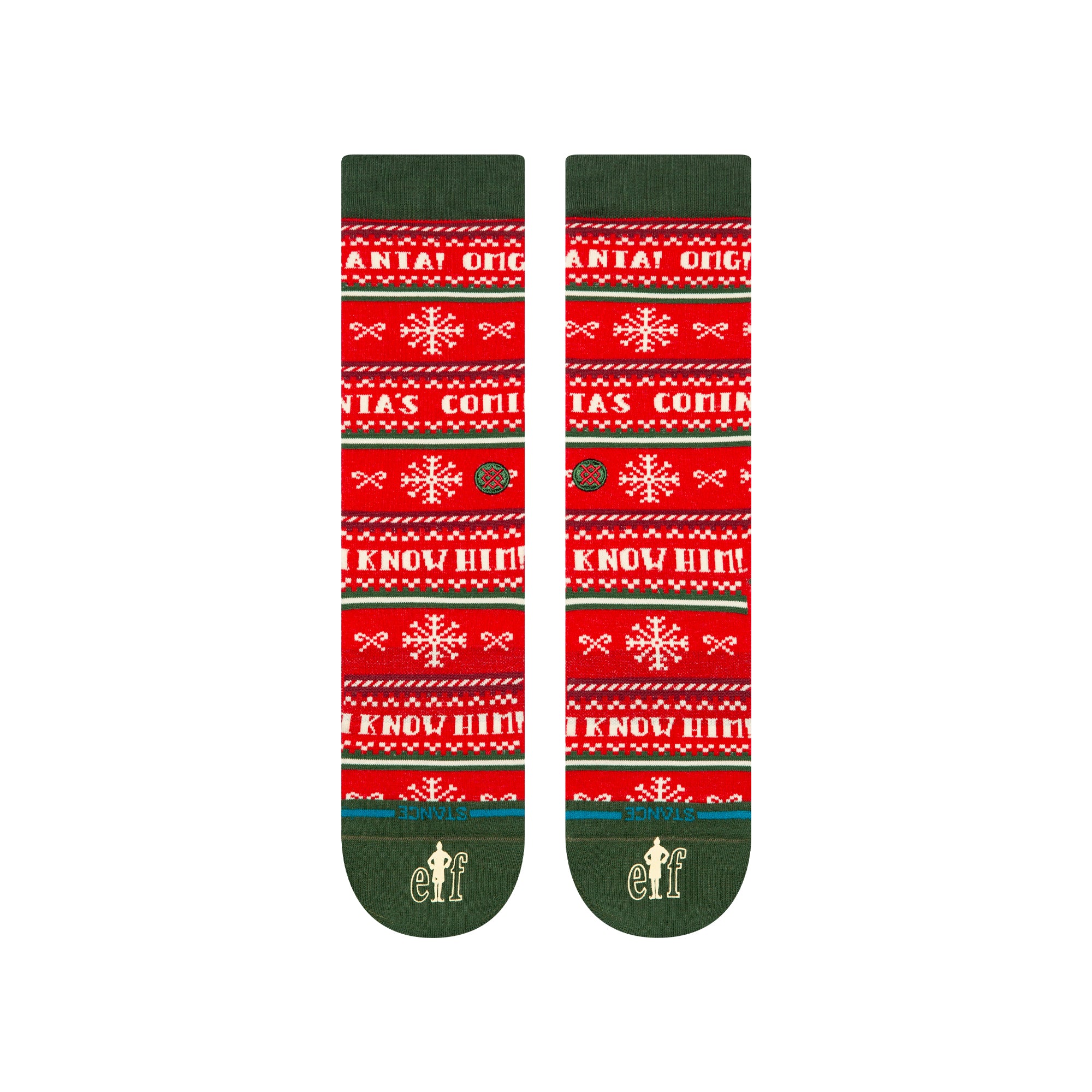 Stance Unisex I Know Him Crew Red