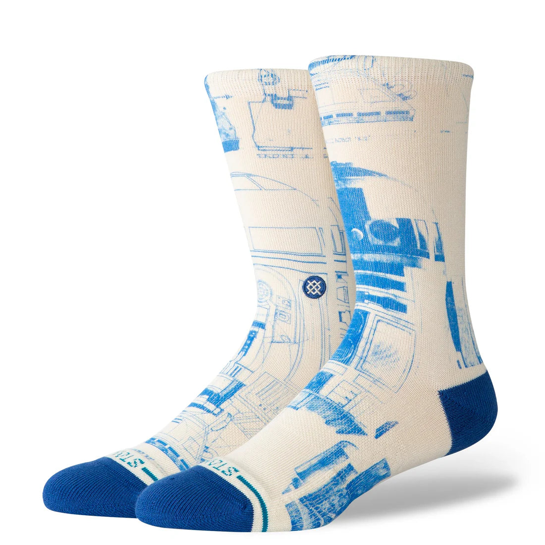 Stance Unisex R2-D2 Star Wars Crew Socks Canvas