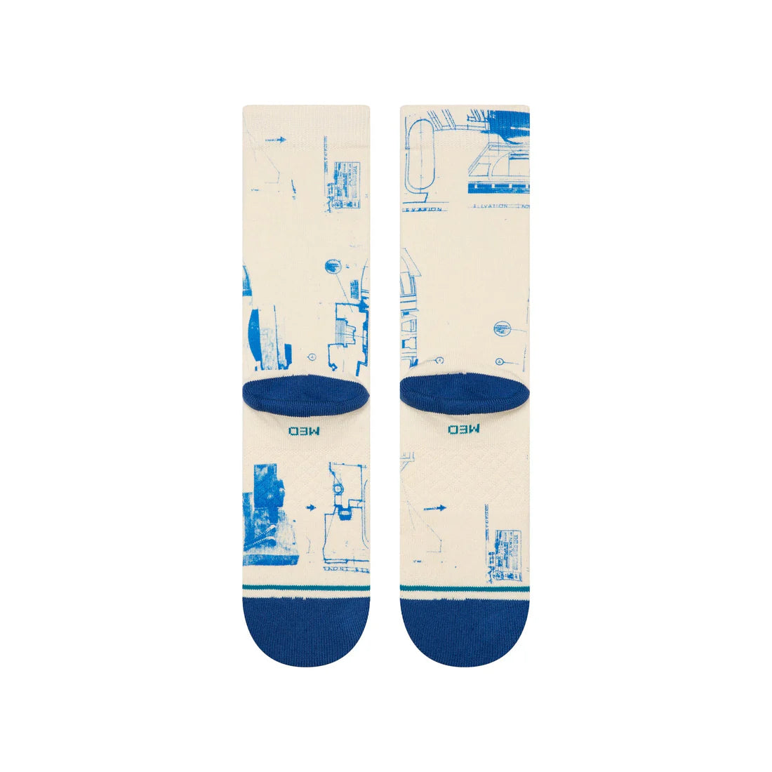 Stance Unisex R2-D2 Star Wars Crew Socks Canvas