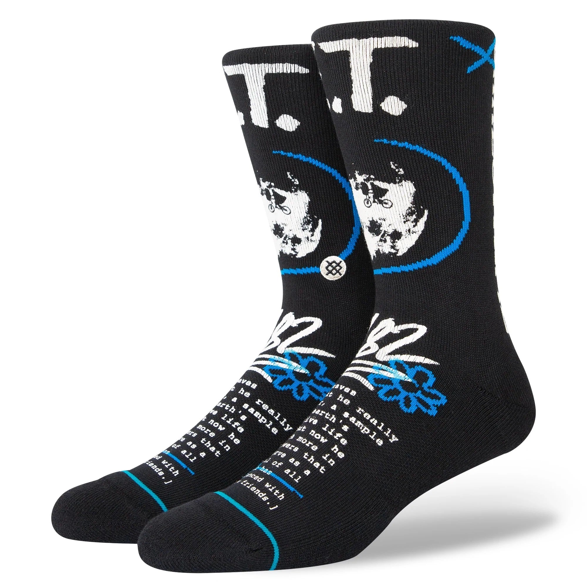 Stance Unisex E.T Extra Terrestrial Socks Black