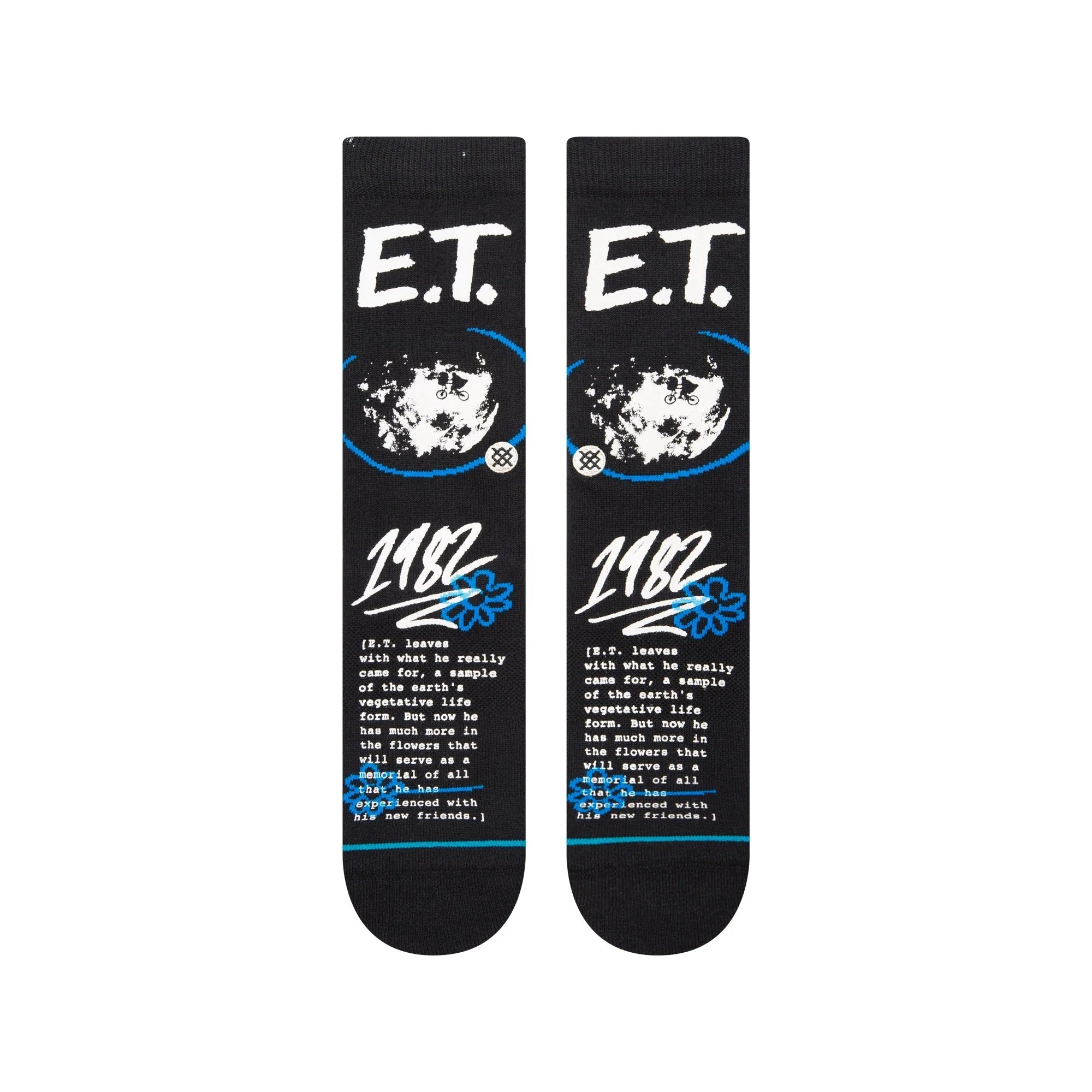 Stance Unisex E.T Extra Terrestrial Socks Black