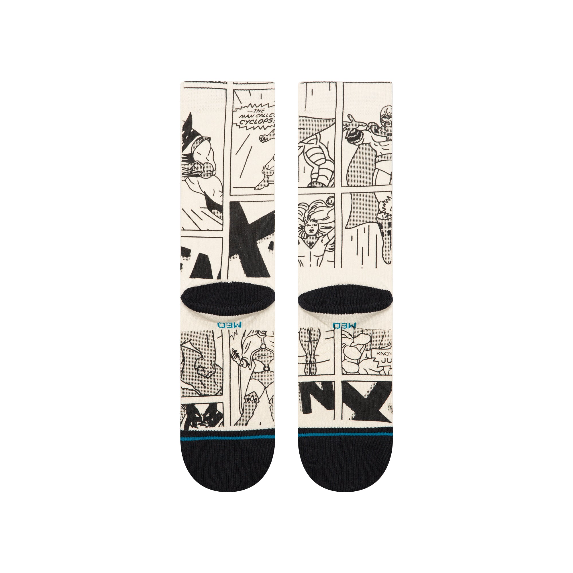Stance Unisex Good VS Bad Crew Black White