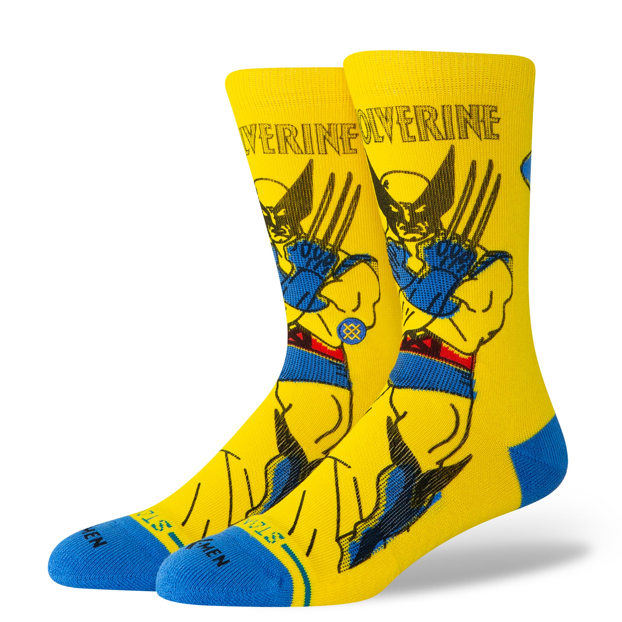 Stance Unisex Wolverine Crew Yellow