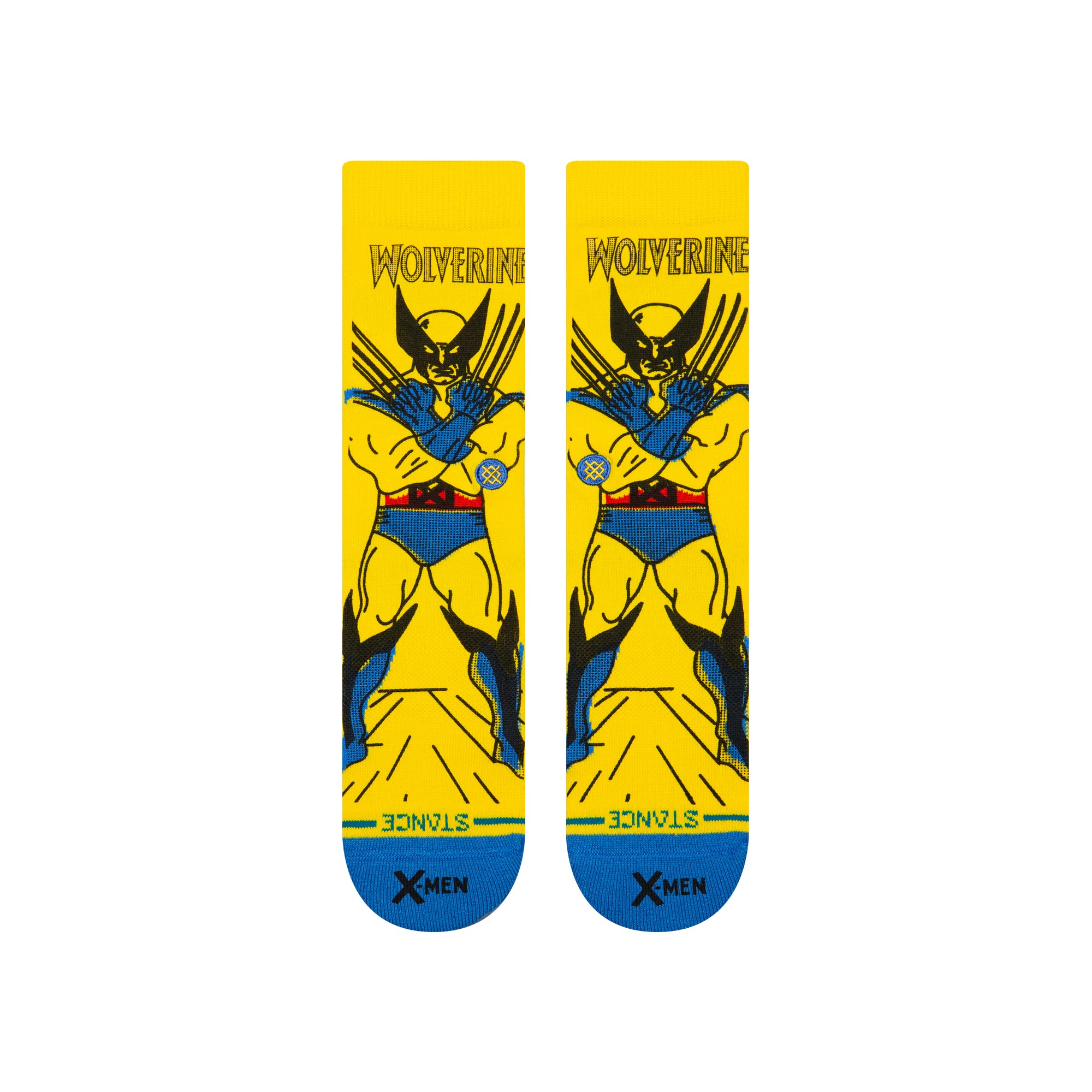 Stance Unisex Wolverine Crew Yellow
