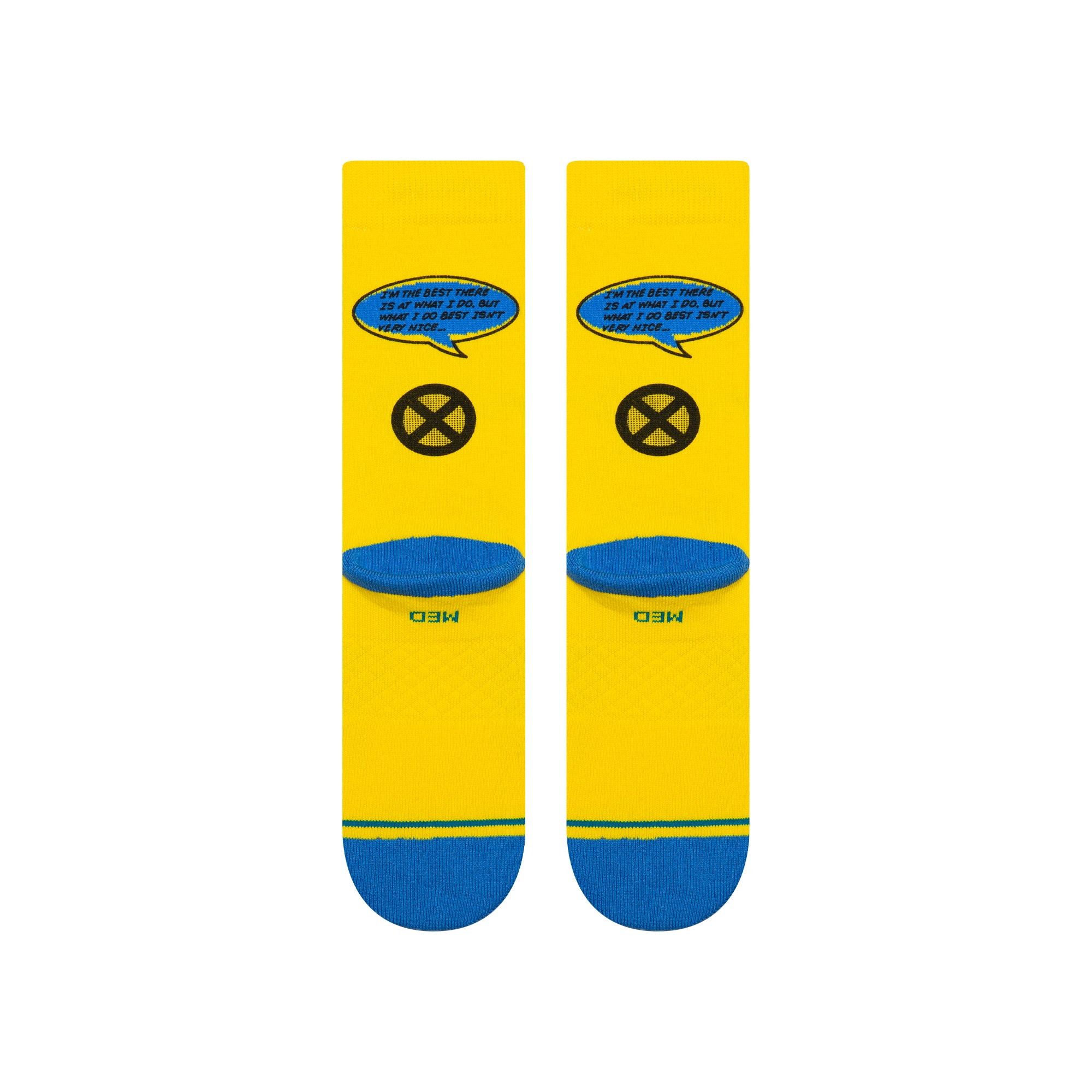 Stance Unisex Wolverine Crew Yellow