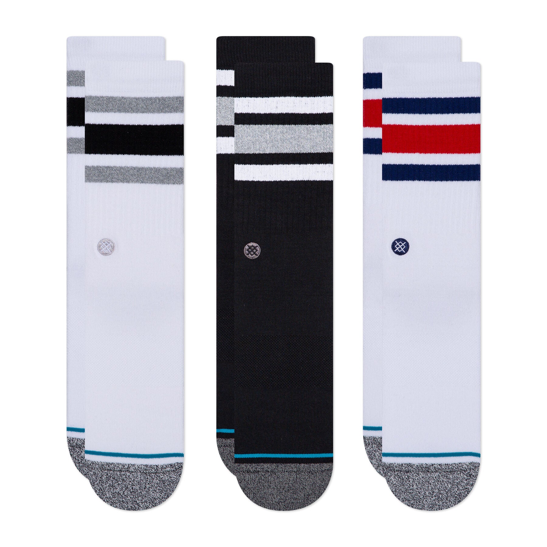 Stance Unisex The Boyd 3 Pack Multi