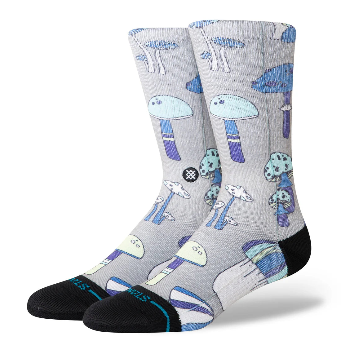 Stance Unisex Microbial Crew String Grey