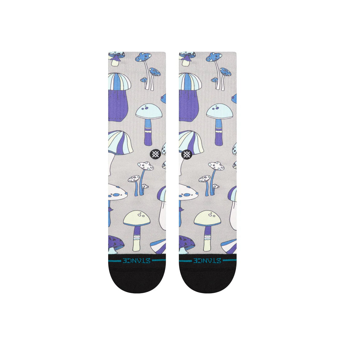 Stance Unisex Microbial Crew String Grey