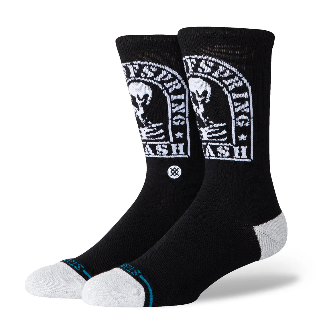 Stance Unisex Smashed Crew Black