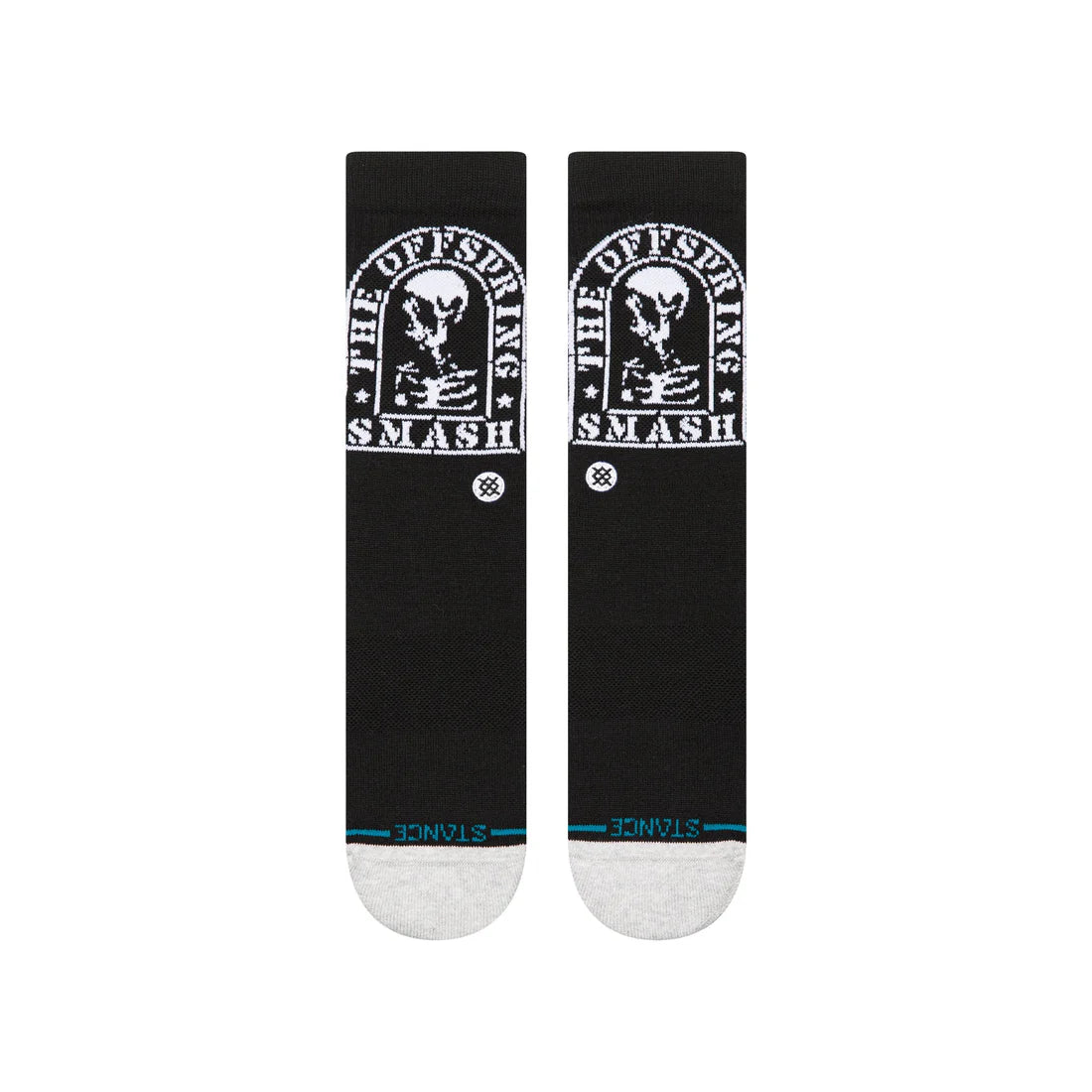 Stance Unisex Smashed Crew Black