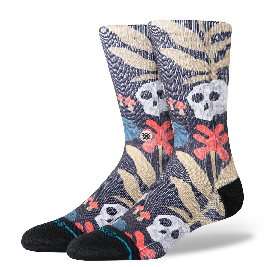 Stance Unisex Tropiskull Crew Black