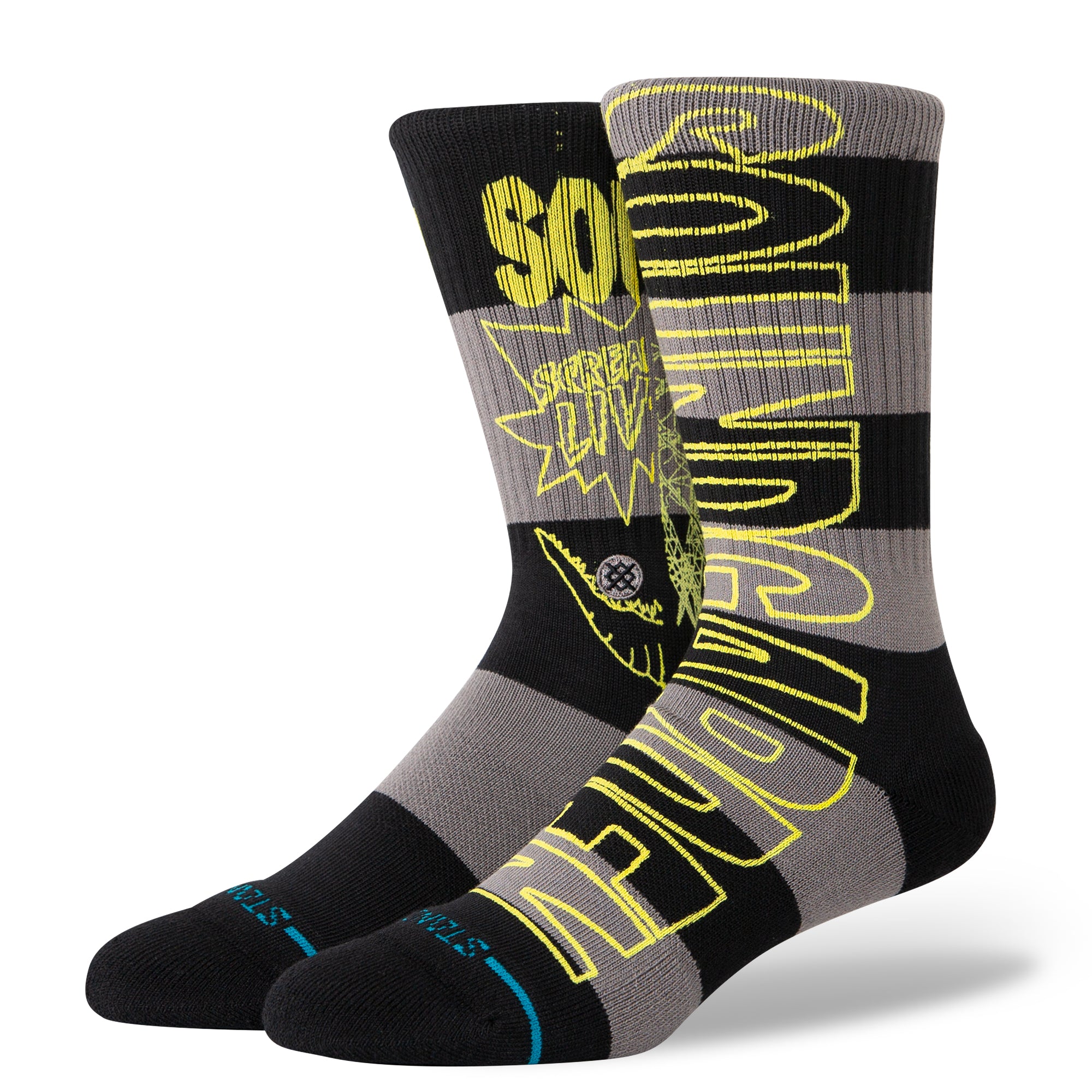 Calzini Unisex Stance Cazle So Fine A545C21SO - Altezza Media, Comfort Mirato, Cucitura Piatta, Cotone Morbido