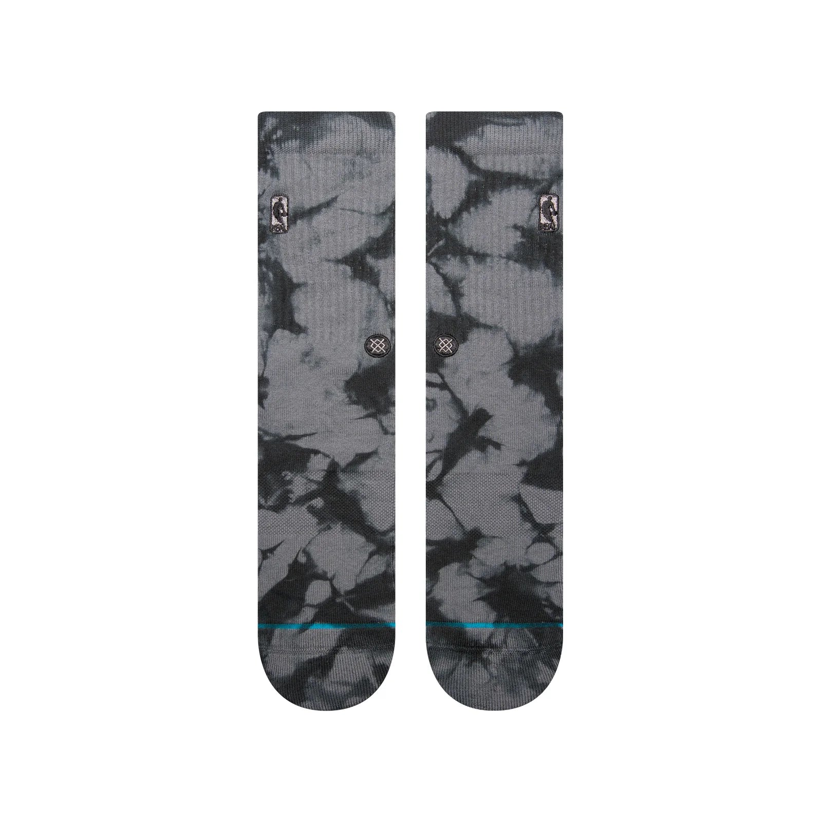 Stance Unisex NBA Logoman Dye Dark Grey