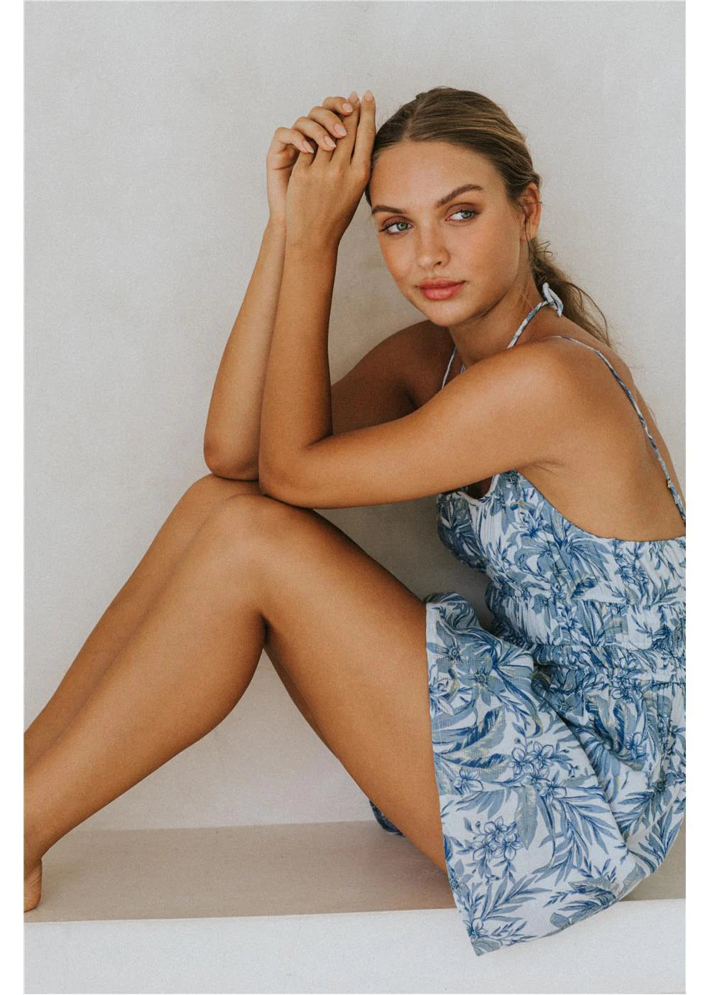 Amuse Society Sun Punch Woven Tank Dress