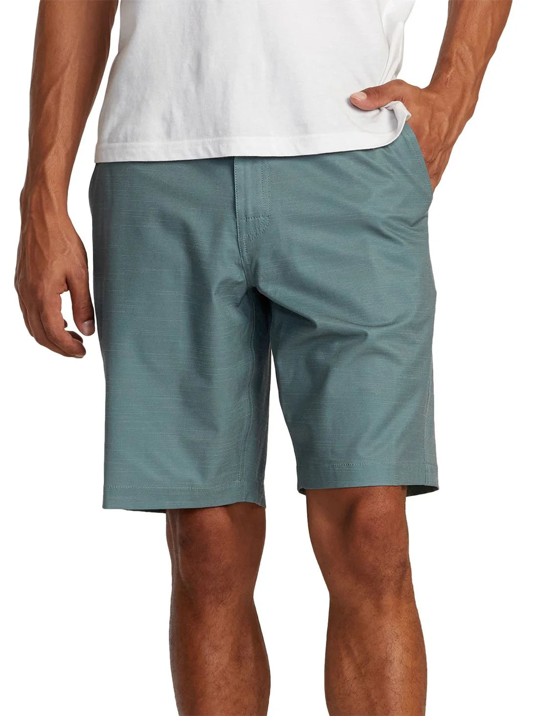 RVCA Mens Balance Hybrid Boardshort Jade