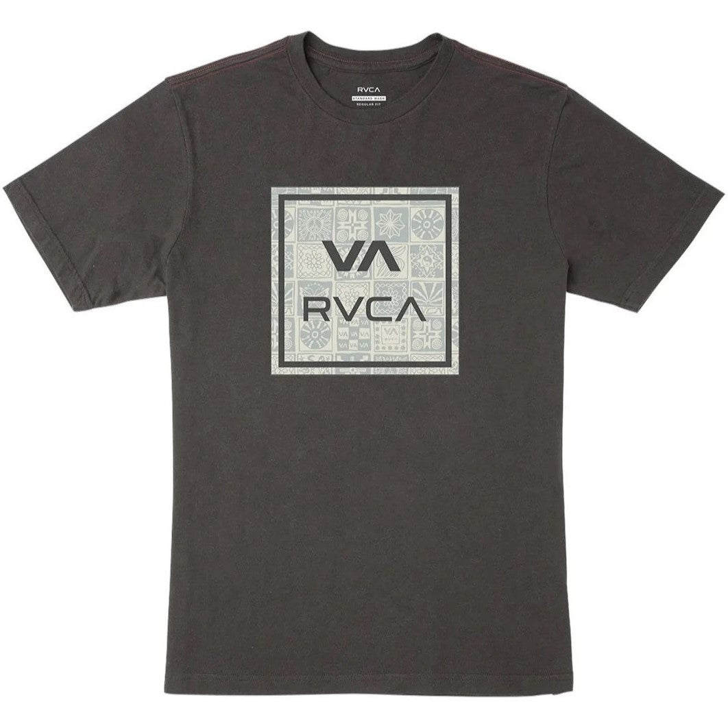 RVCA Mens VA All The Way Ss Tee Pirate Black
