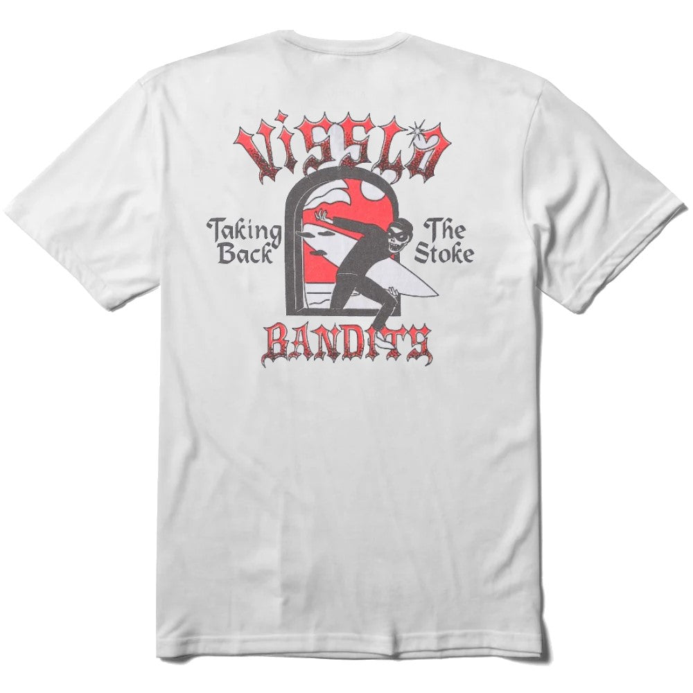 Vissla Boys Bandit Boys Ss Pocket Tee White