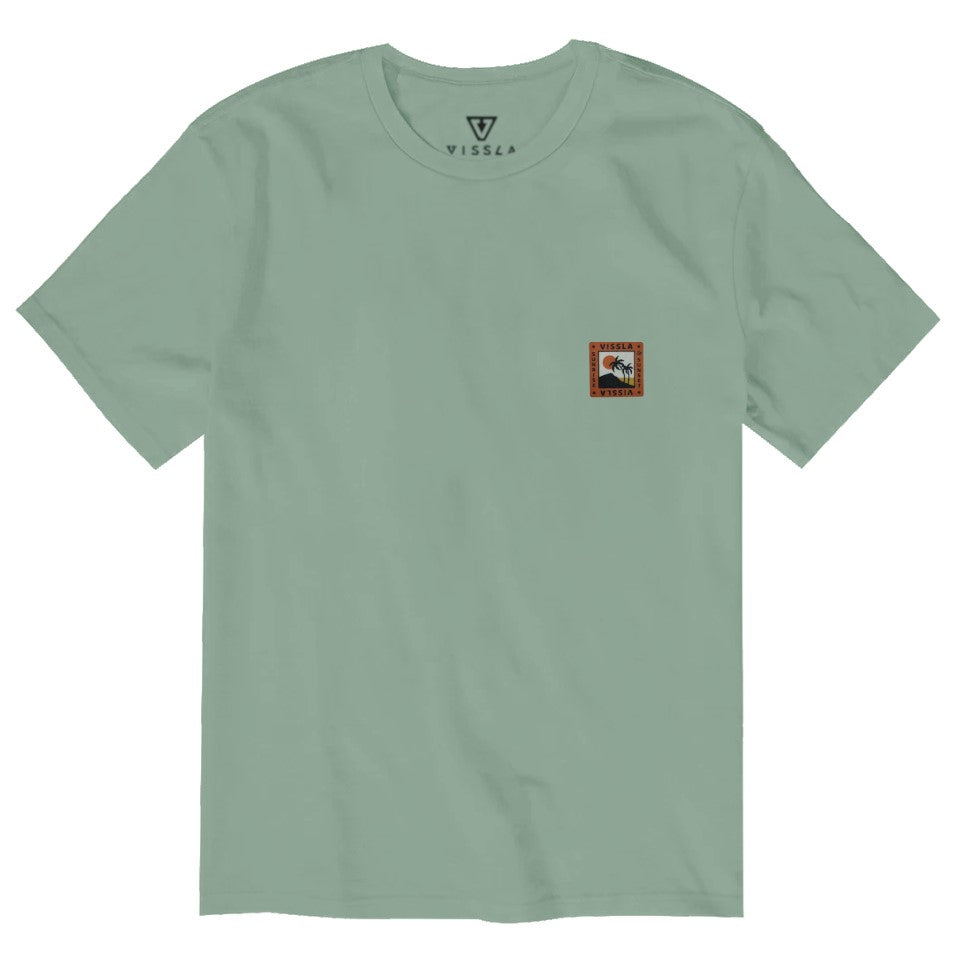 Vissla Boys Sunrise Tee Agave