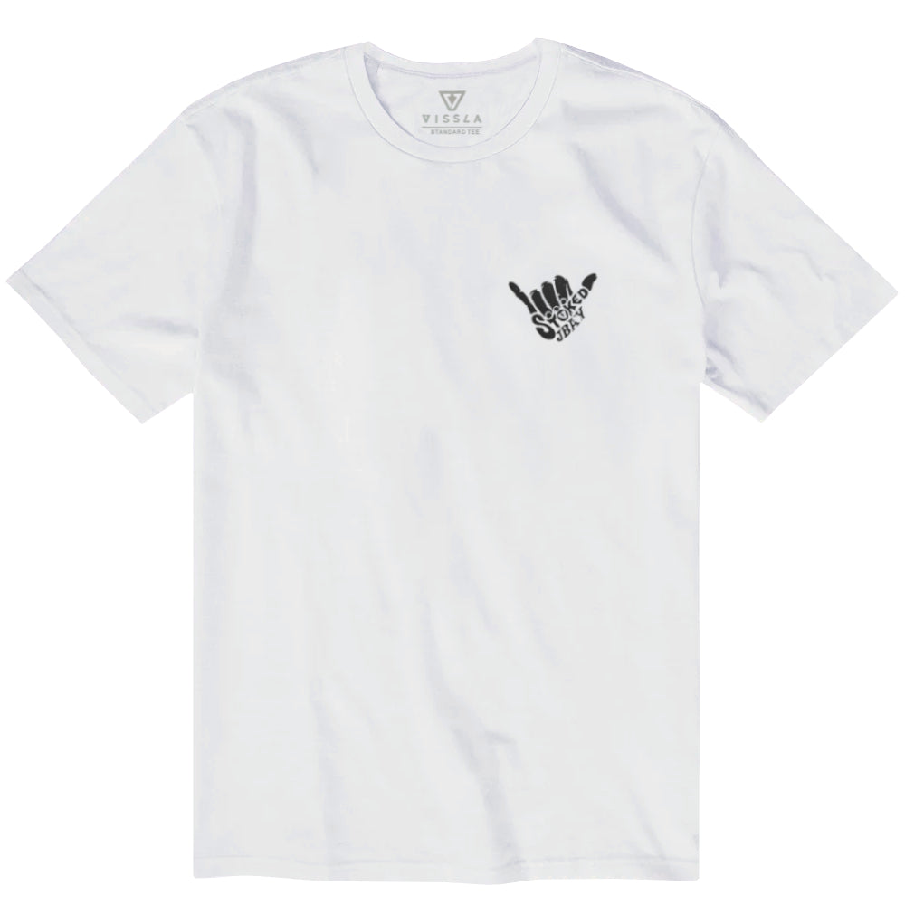 Vissla Boys Stoked Jbay Ss Tee White