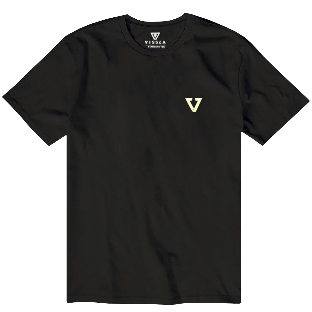 Vissla Boys St Francis Badge Ss Tee Black