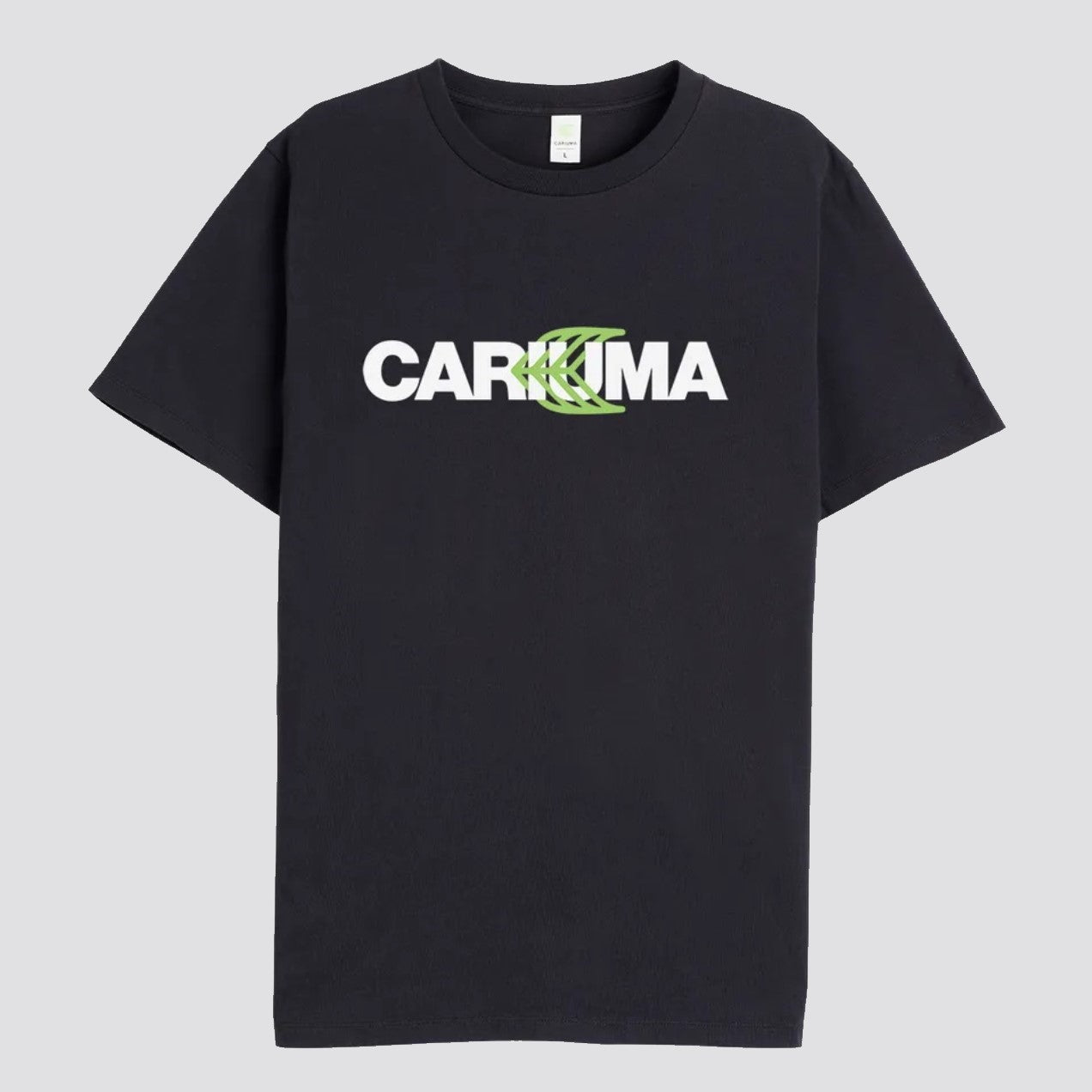 Cariuma Mens Tee Duo Logo Black