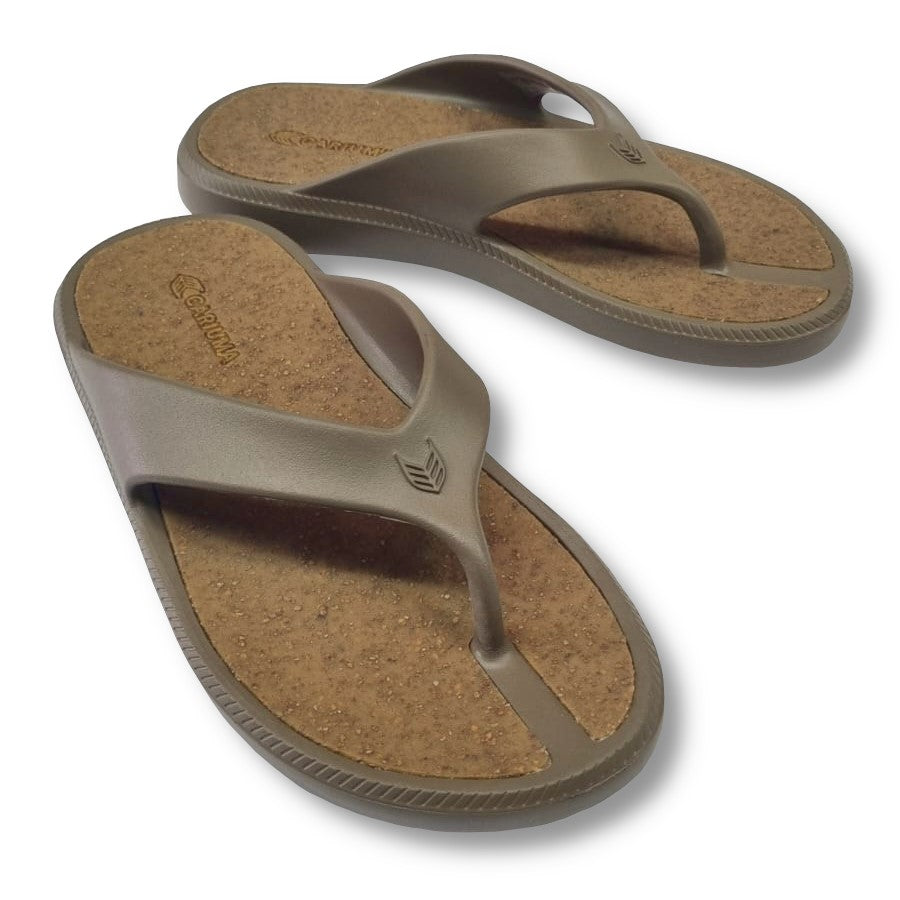 Cariuma Mens Ibitu Kangaroo Brown Sandal