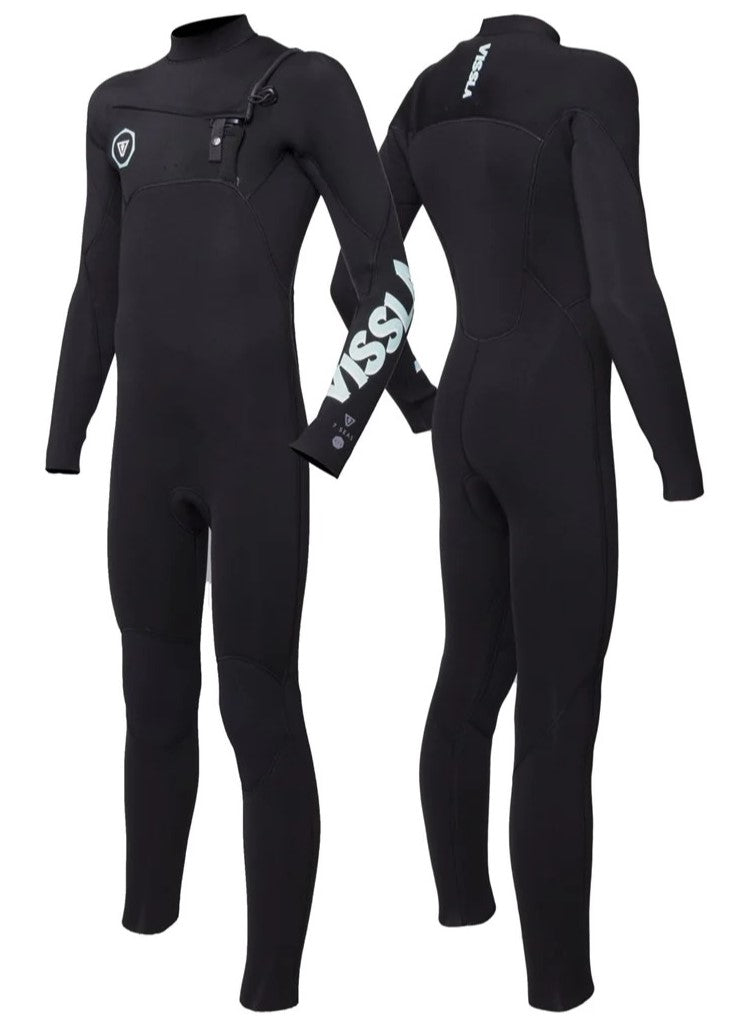 Vissla Boys 7 Seas 3-2 Full Chest Zip Wetsuit