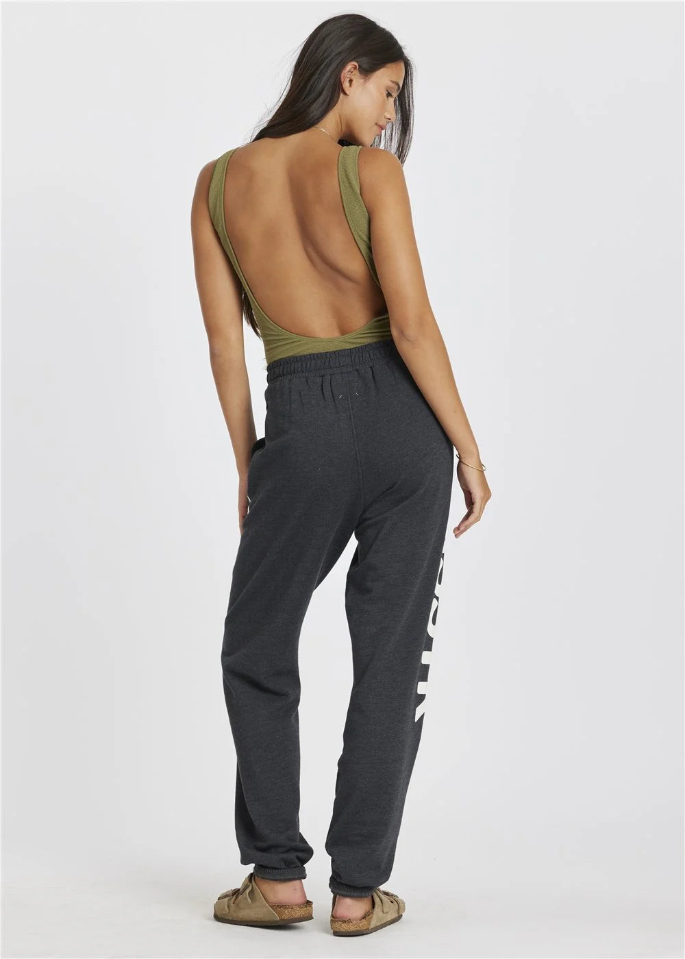 Sisstr Womens Sunset Walker Knit Pant Black