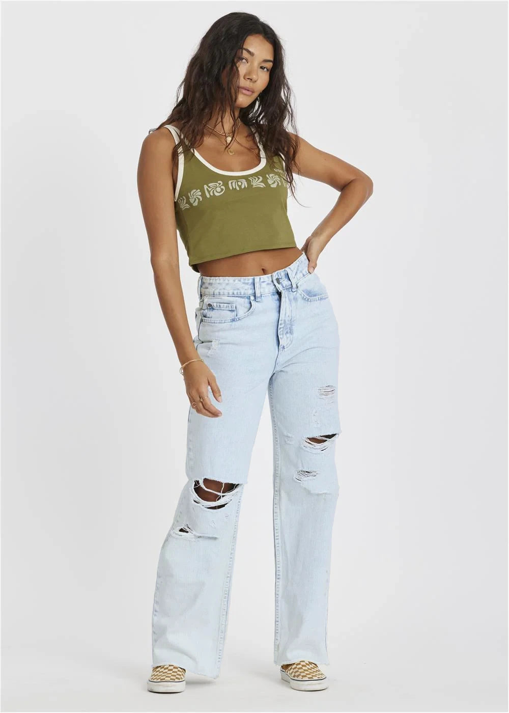 Sisstr Womens Blair Woven Jean Sunfade Wash