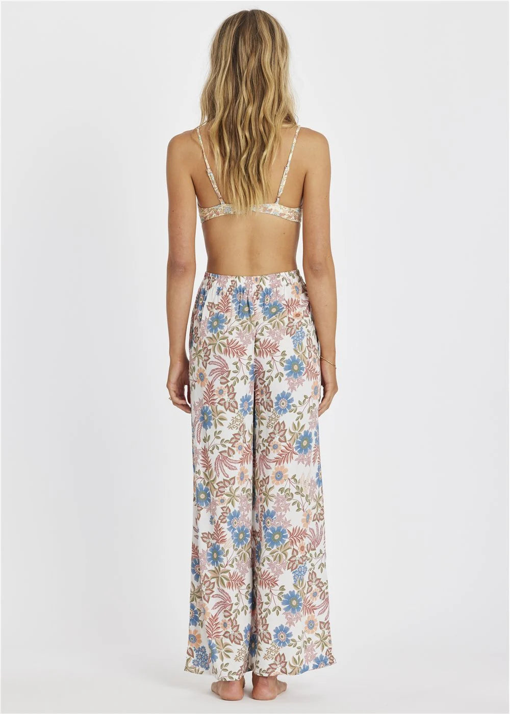 Sisstr Womens Coastal Beach Woven Pant Sea Salt