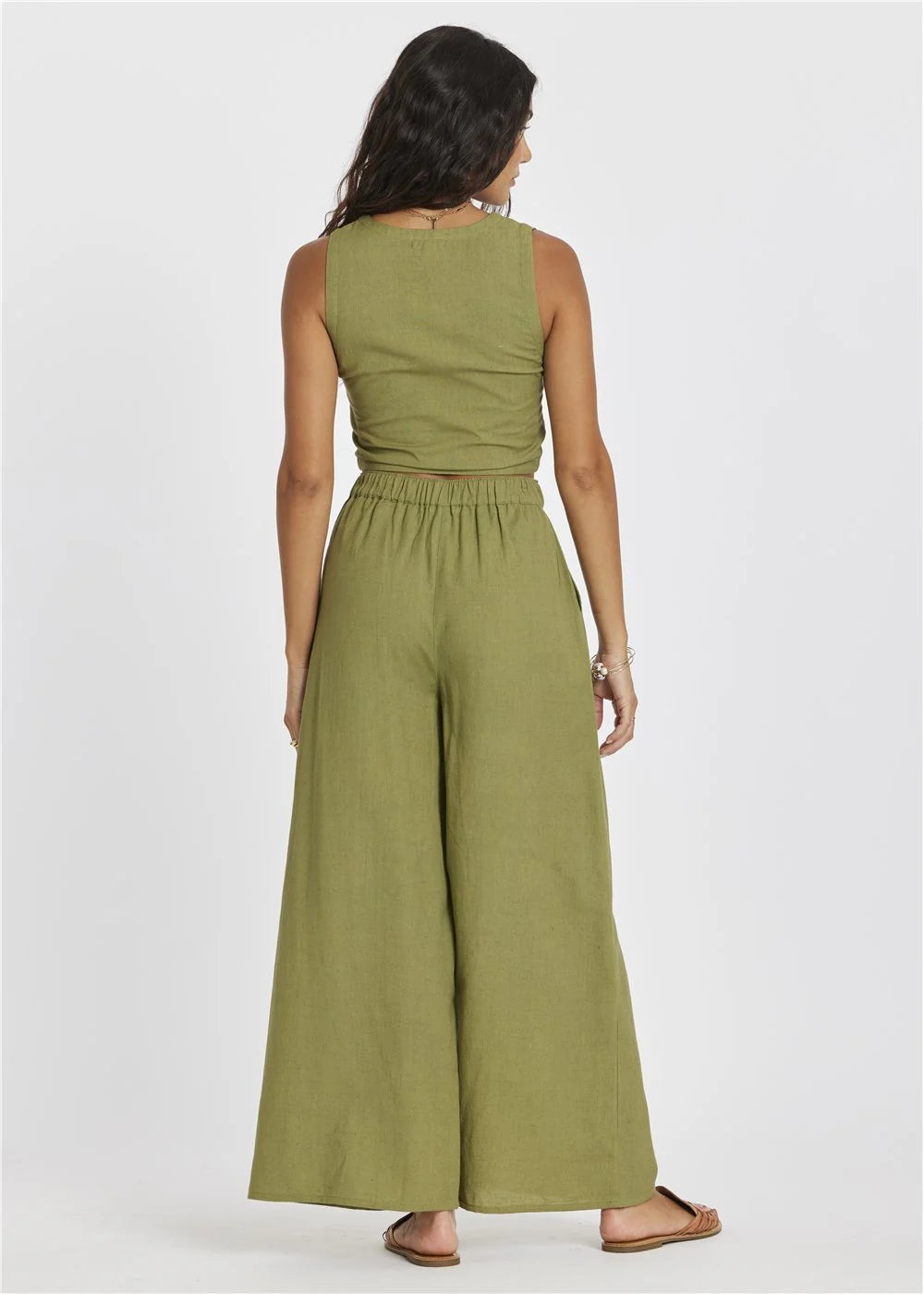 Sisstr Womens Piper Woven Vest Surplus