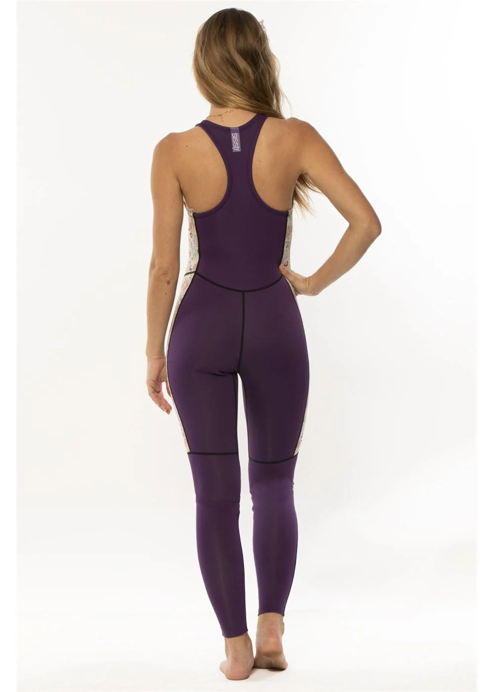 Sisstr Womens 2-2 Long Jane Zip Front Violet