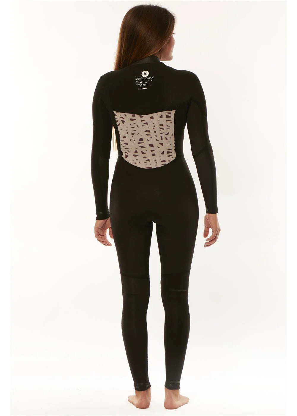 Sisstr 7 Seas 3-2 Chest Zip Full Wetsuit Laguna