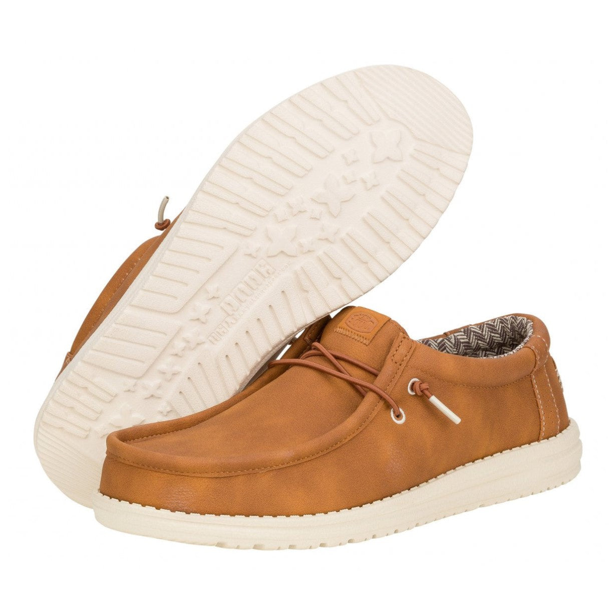 Hey Dude Unisex Wally Classic Shoes Tan