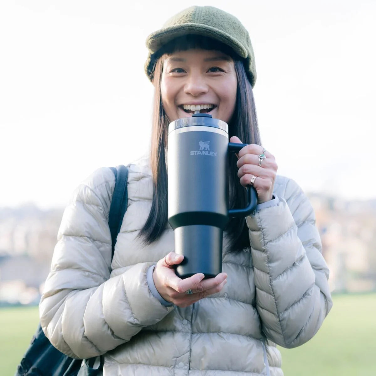 Stanley Quencher H2O Flowstate Tumbler 1.18L Black