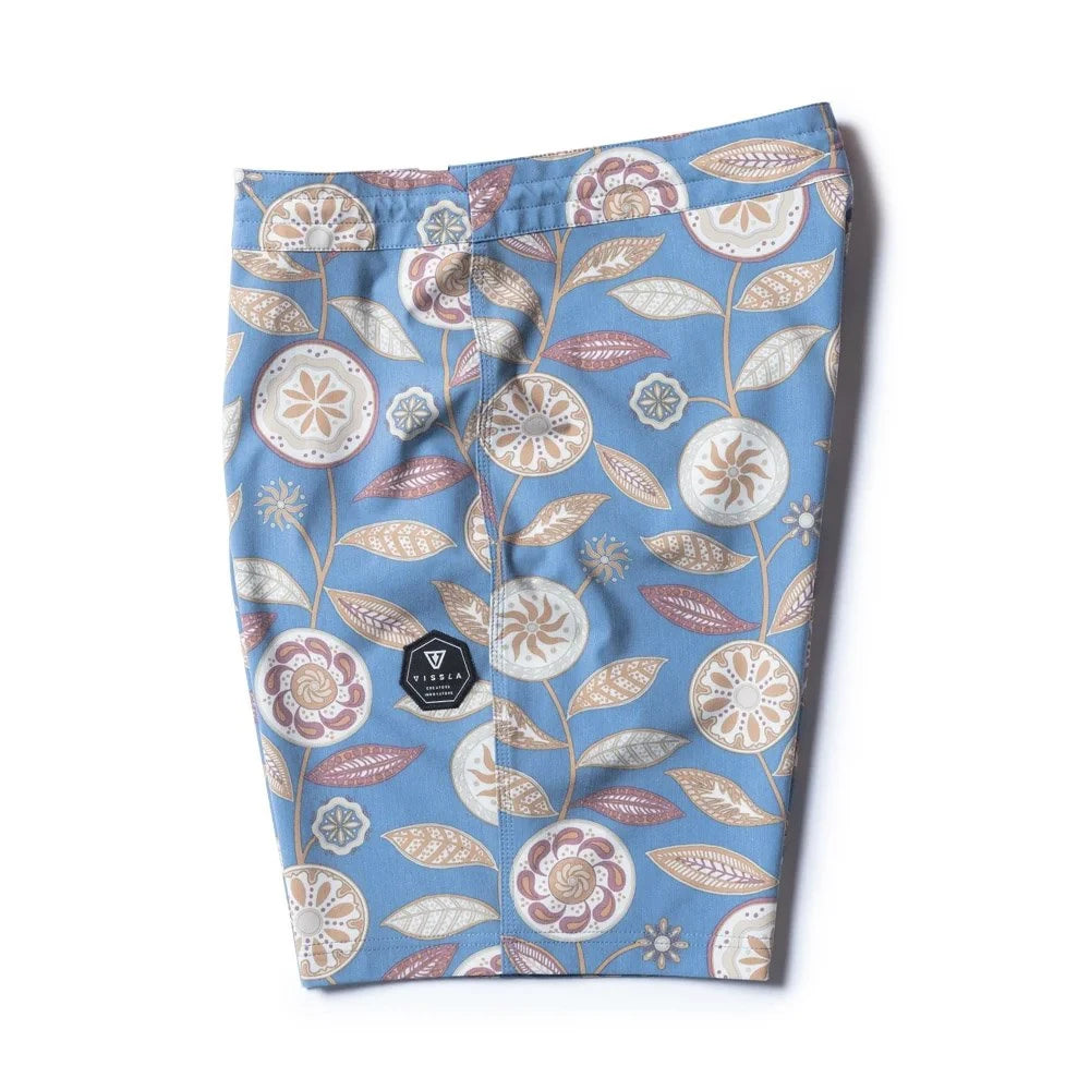 Vissla Mens Medallions 18.5" Boarshort Dark Denim
