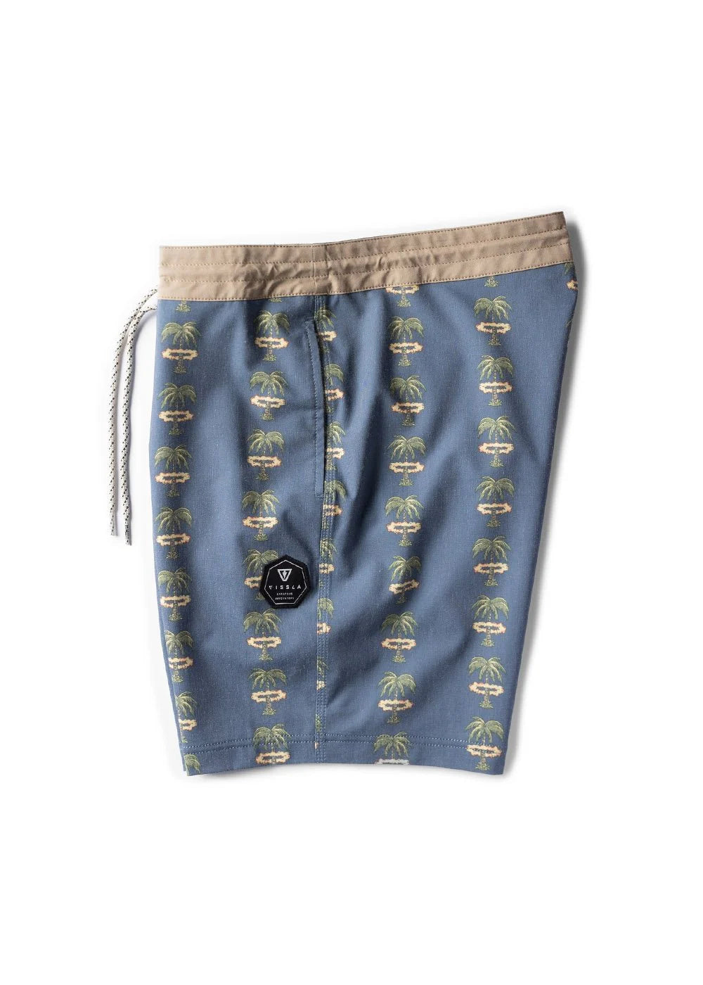 Vissla Mens Atomic Palms 17.5 Boardshort Midnight