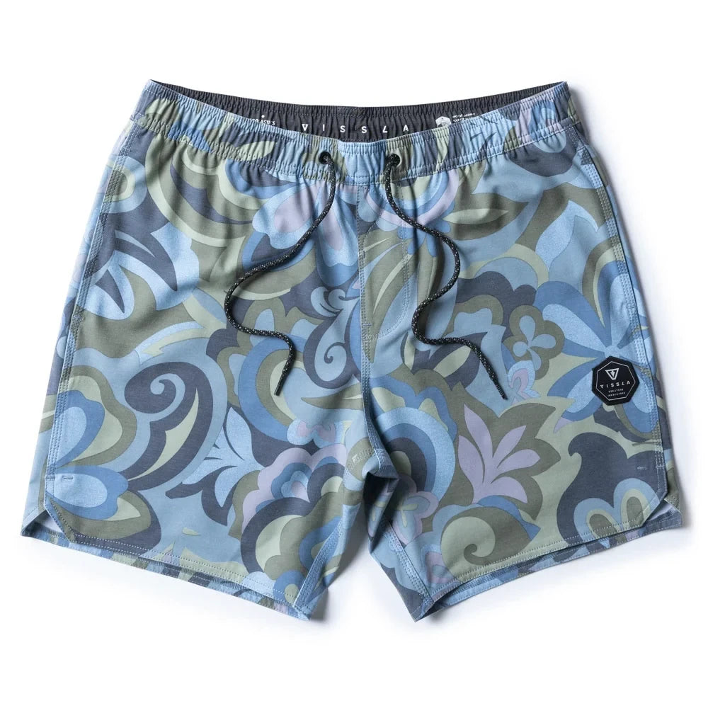 Vissla Mens Mellows 16.5" Ecolastic Boardshort