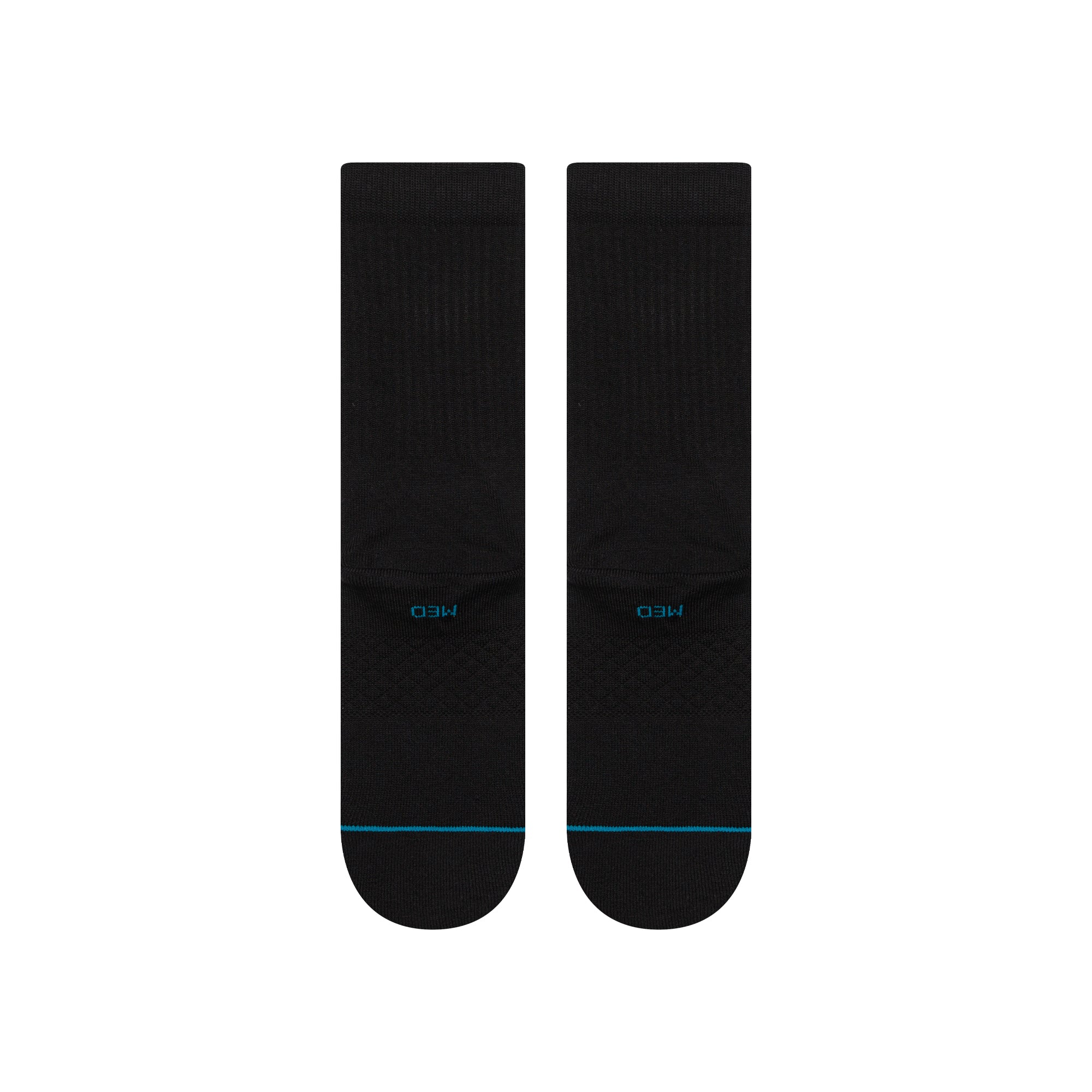 Stance Unisex Icon Crew Socks Black White