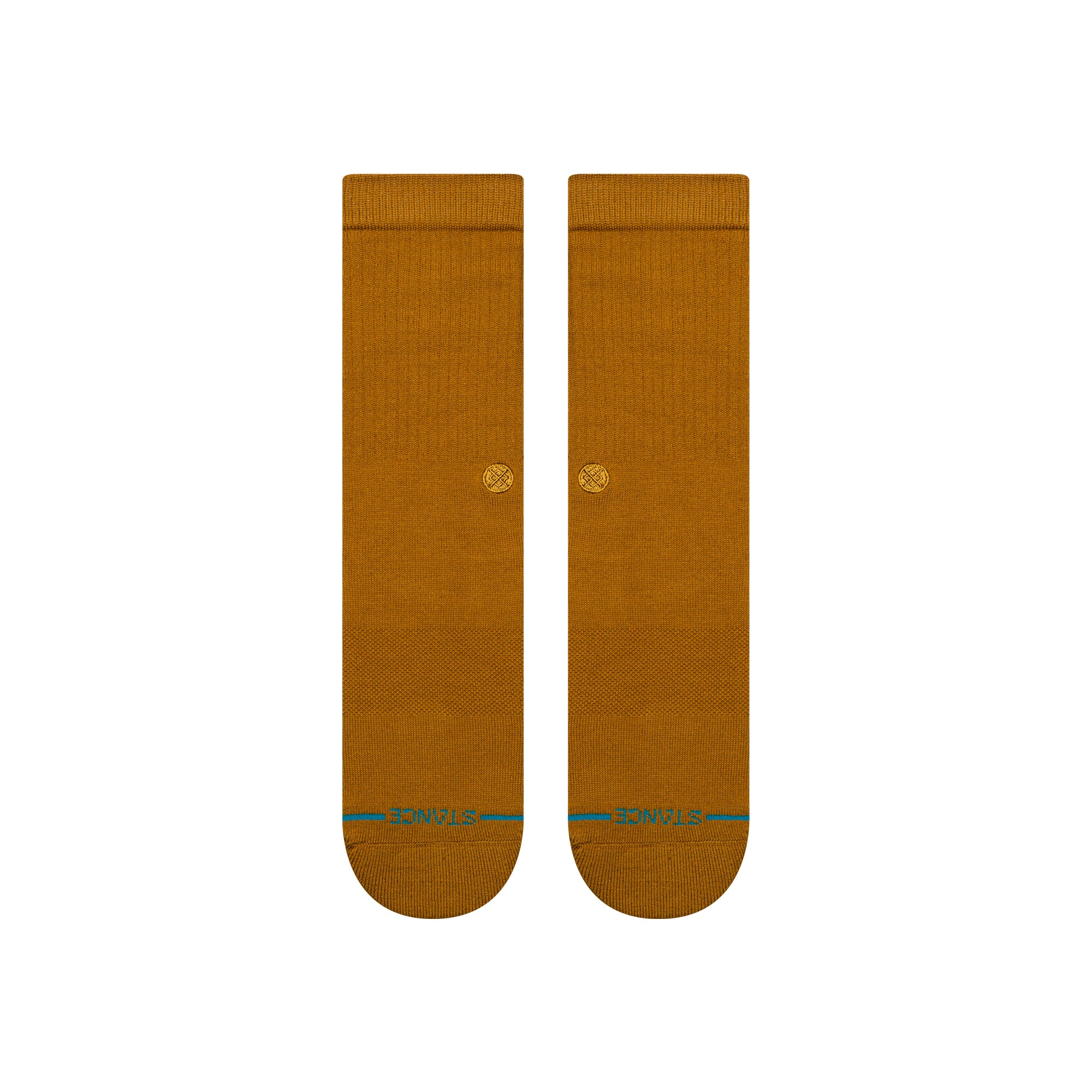 Stance Unisex Icon Socks Gold Canvas