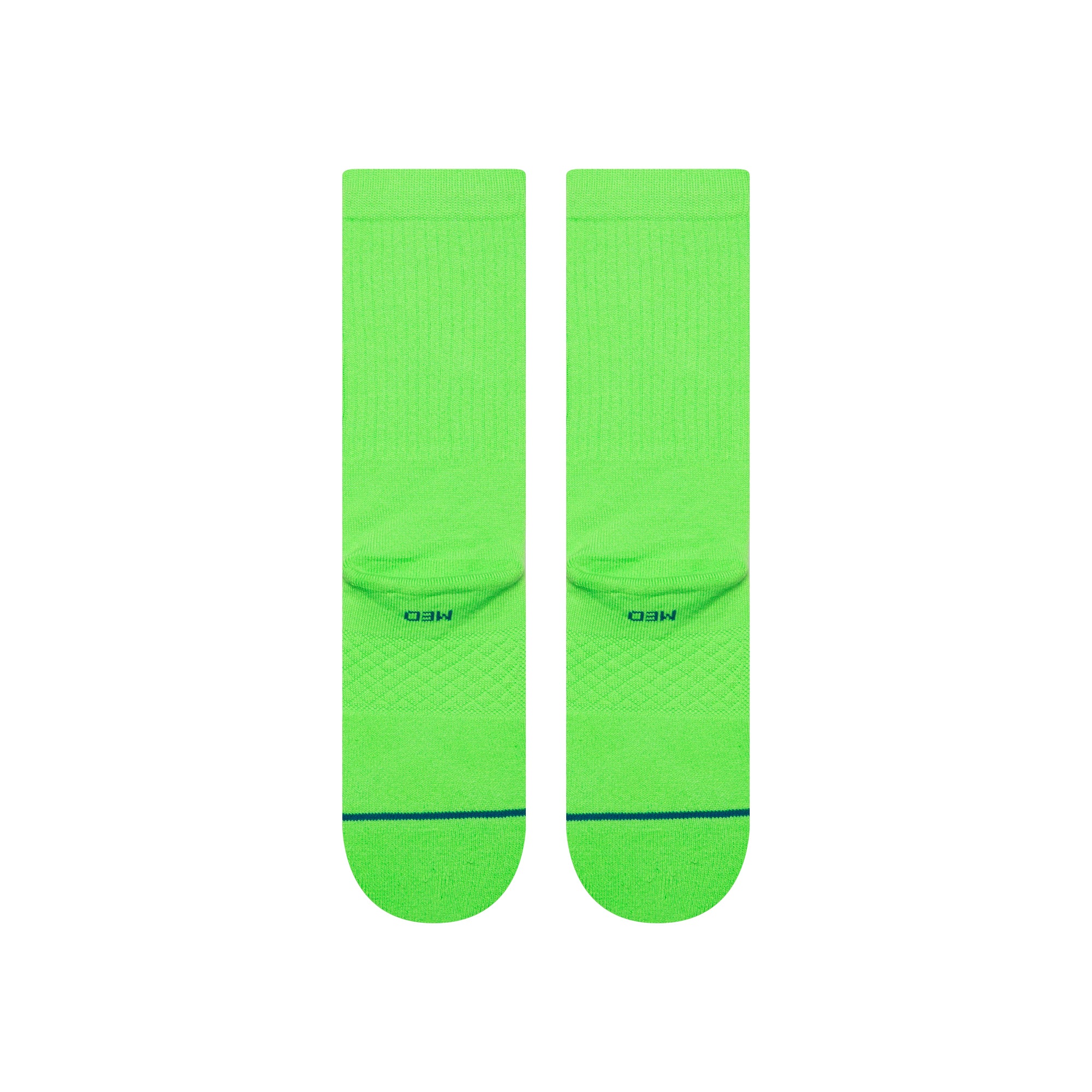 Stance Mens Icon Socks Neon Green