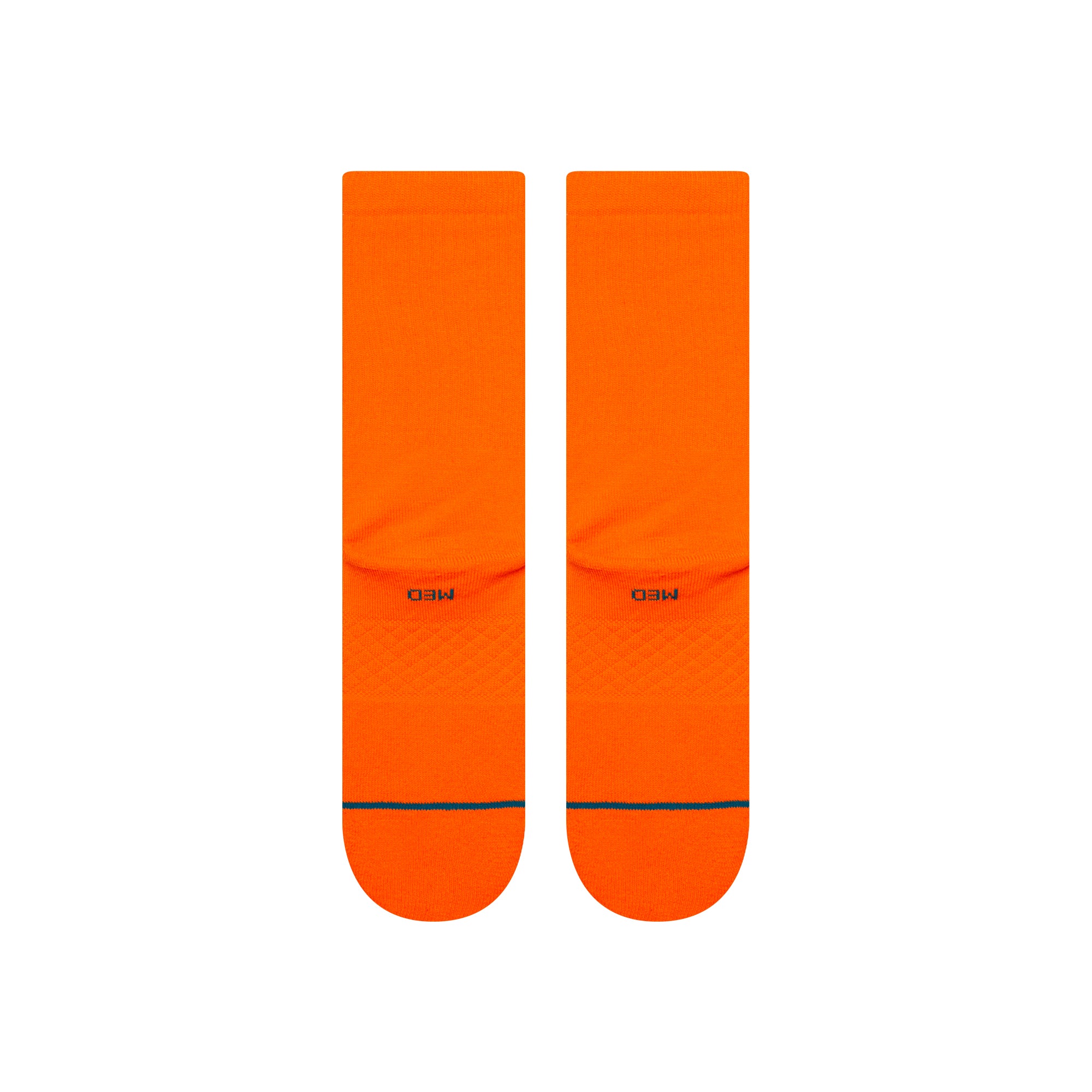 Stance Mens Icon Socks Neon Orange