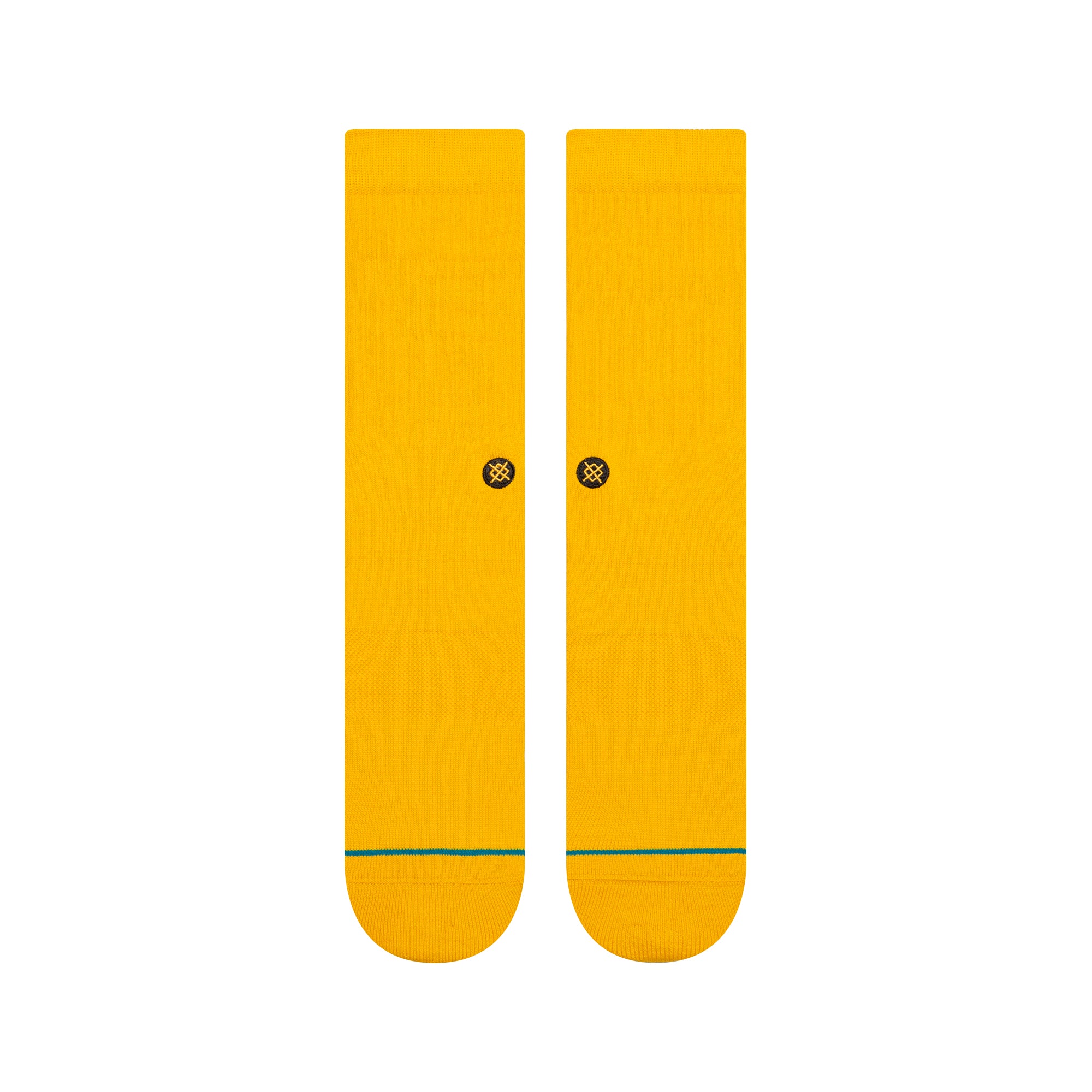 Stance Unisex Icon Crew Socks Yellow
