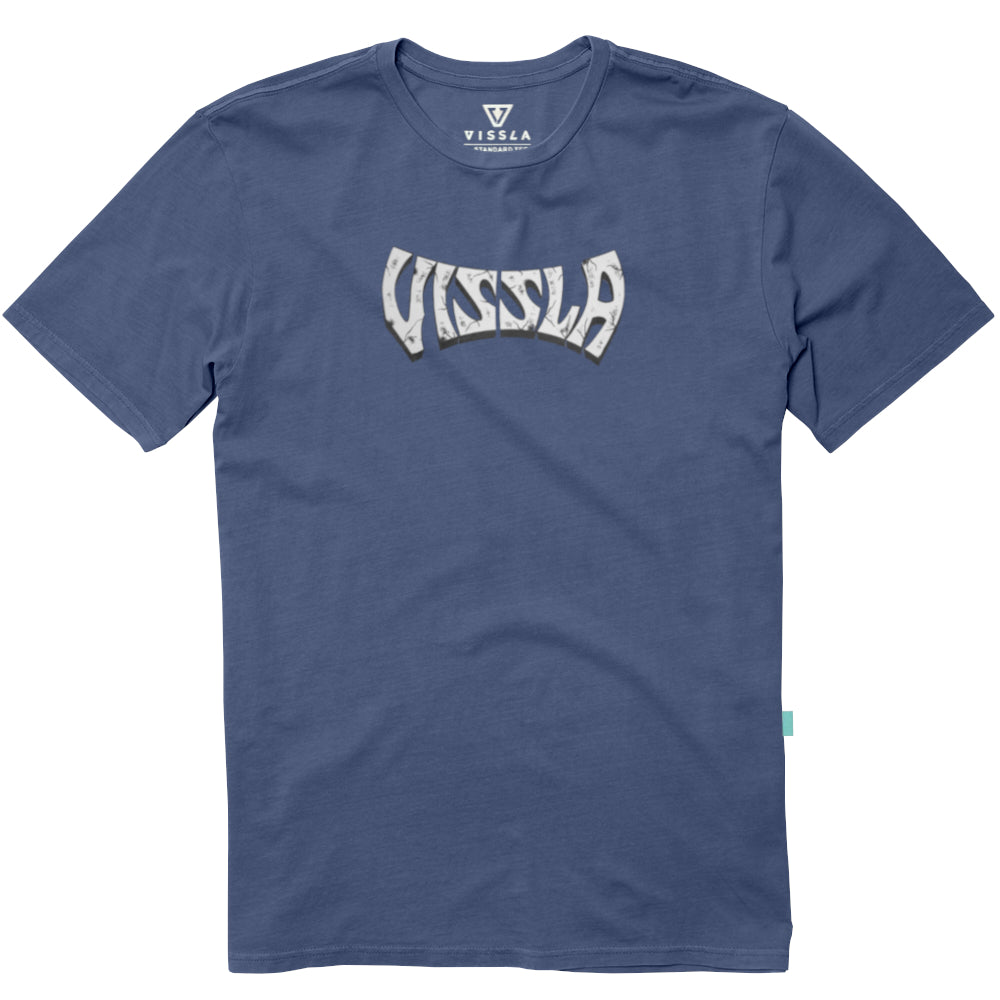 Vissla Mens Drain Pipes Ss Tee