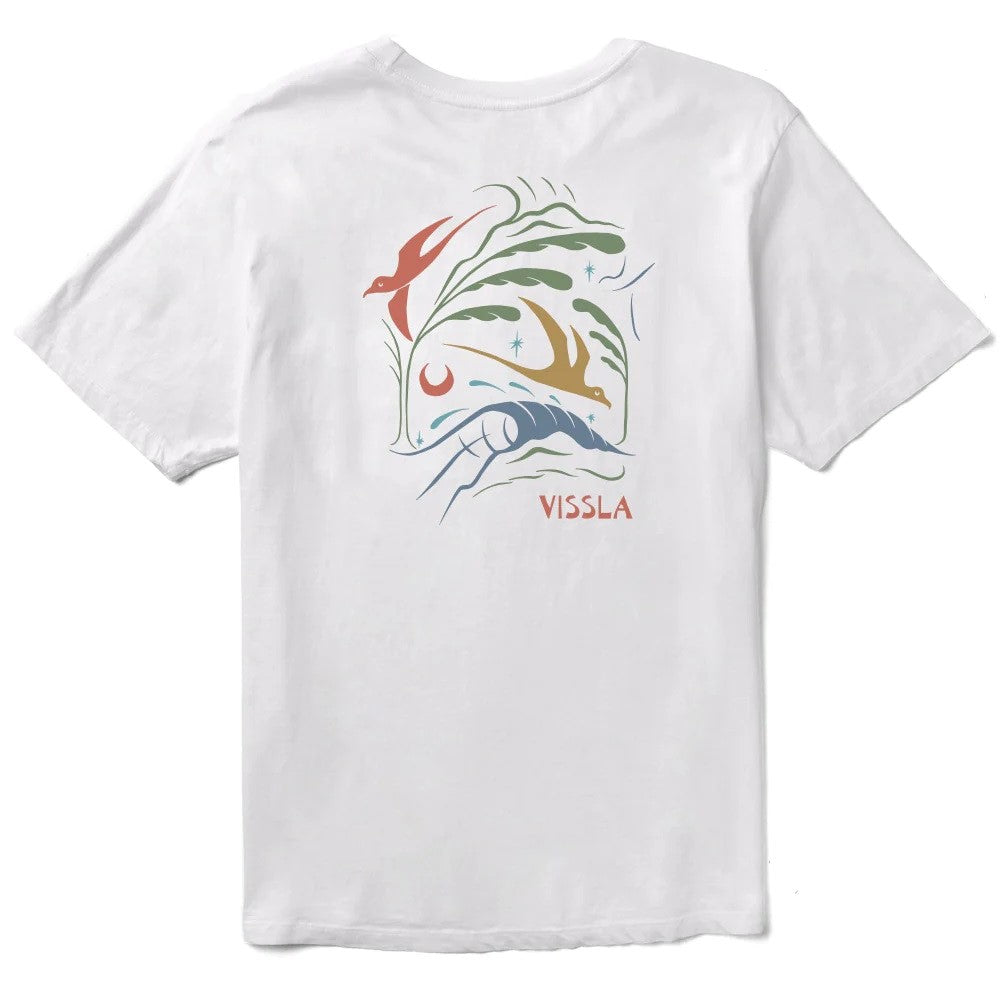 Vissla Mens Miyashiro Swell Seekers Organic Tee