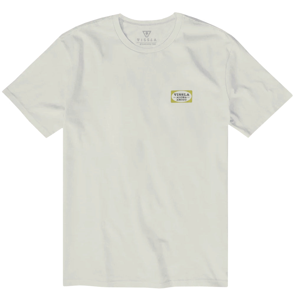 Vissla Mens Atomic Palms Tee Bone