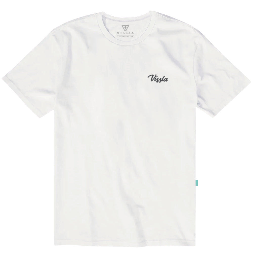 Vissla Mens Offshore Pleasure Ss Tee White