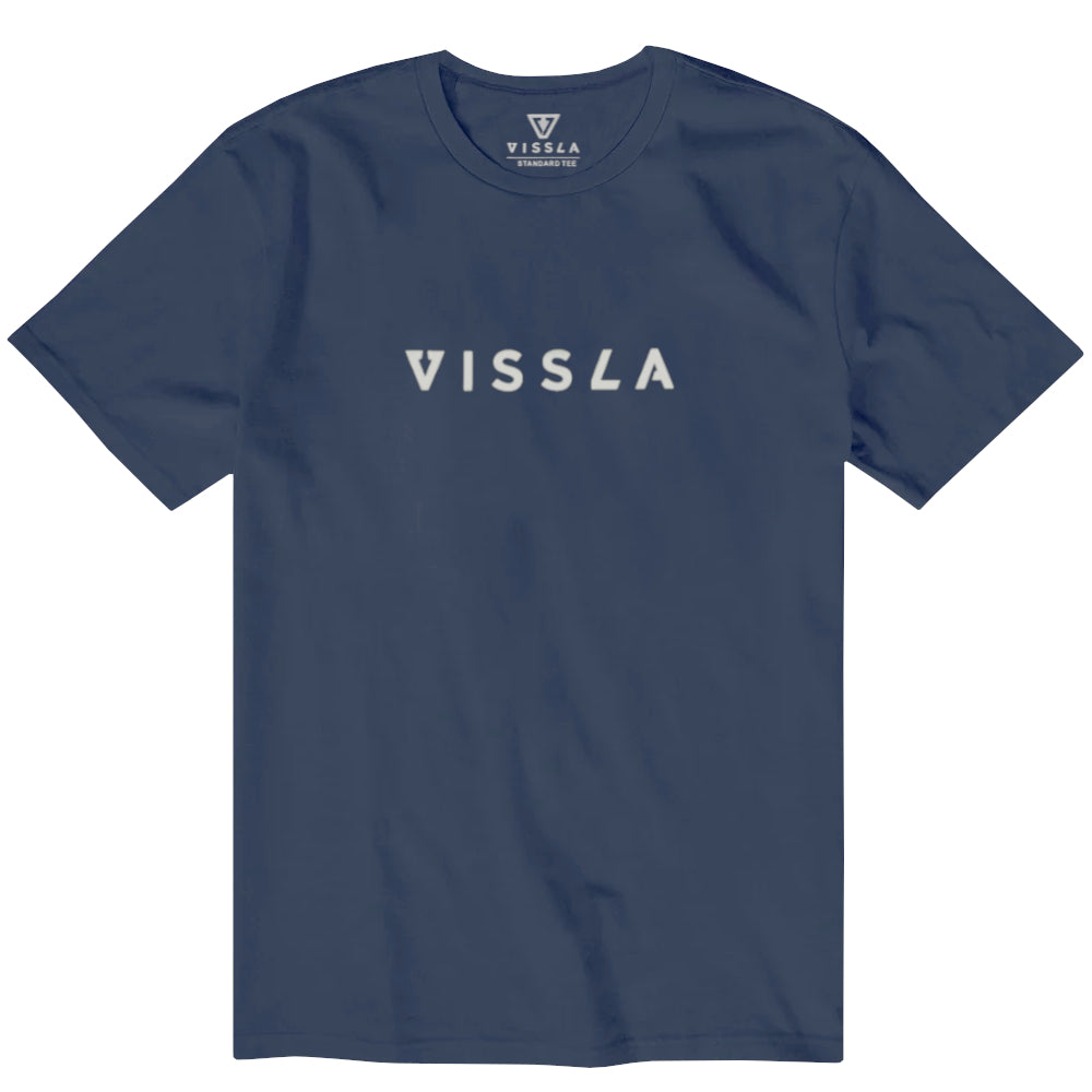 Vissla Mens Foundation Tee Dark Denim